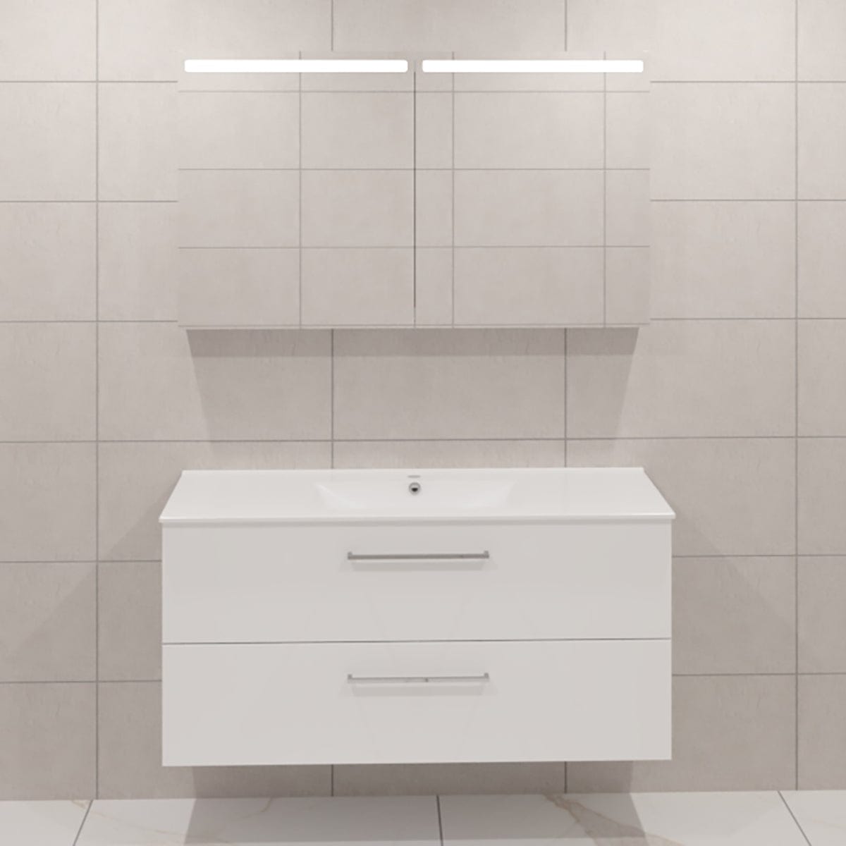 Dansani Mido+ Møbelpakke Servantskap med servant