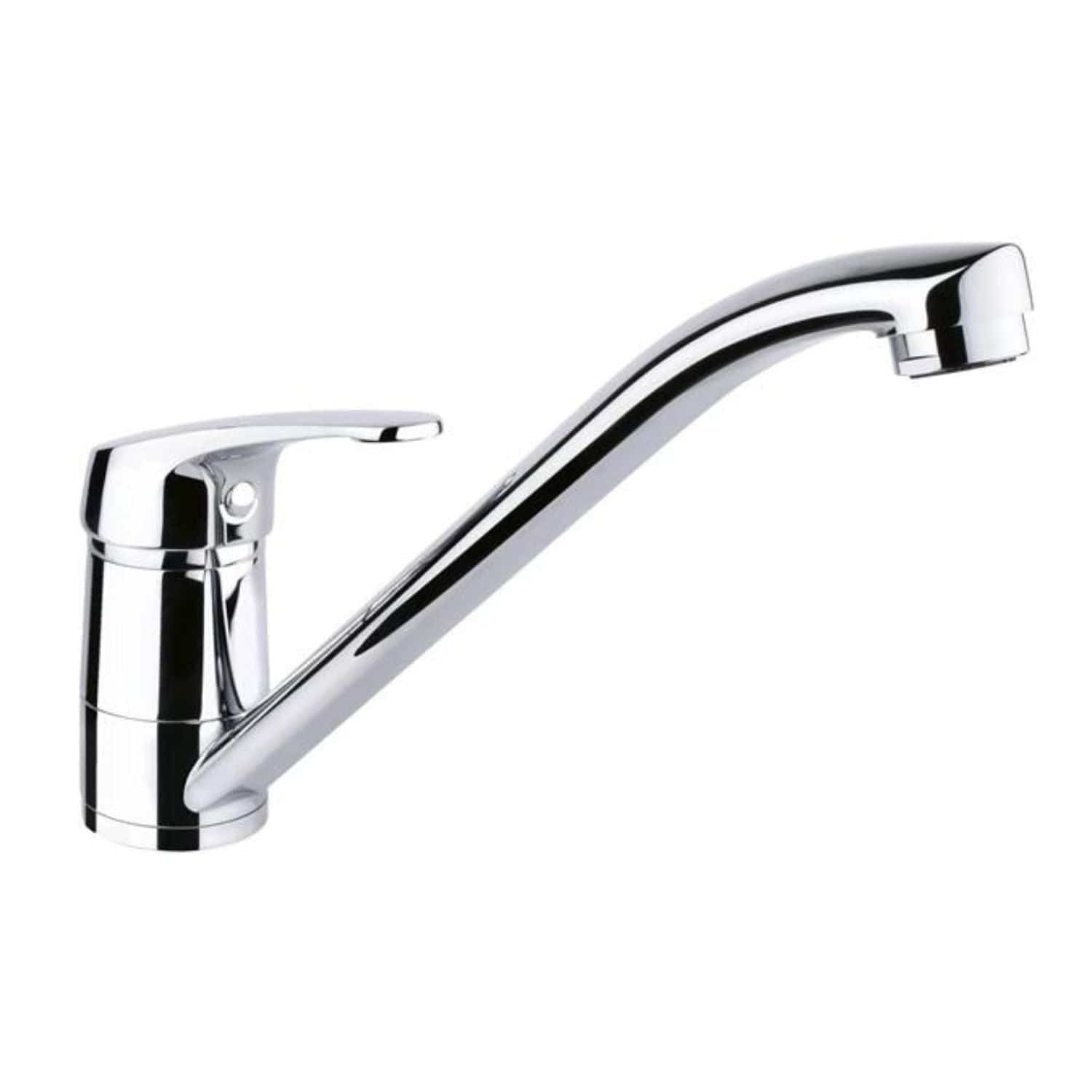 1904 Edda Kjøkkenkran lav tut Krom 1904 Kjøkkenarmatur GRO-4374993