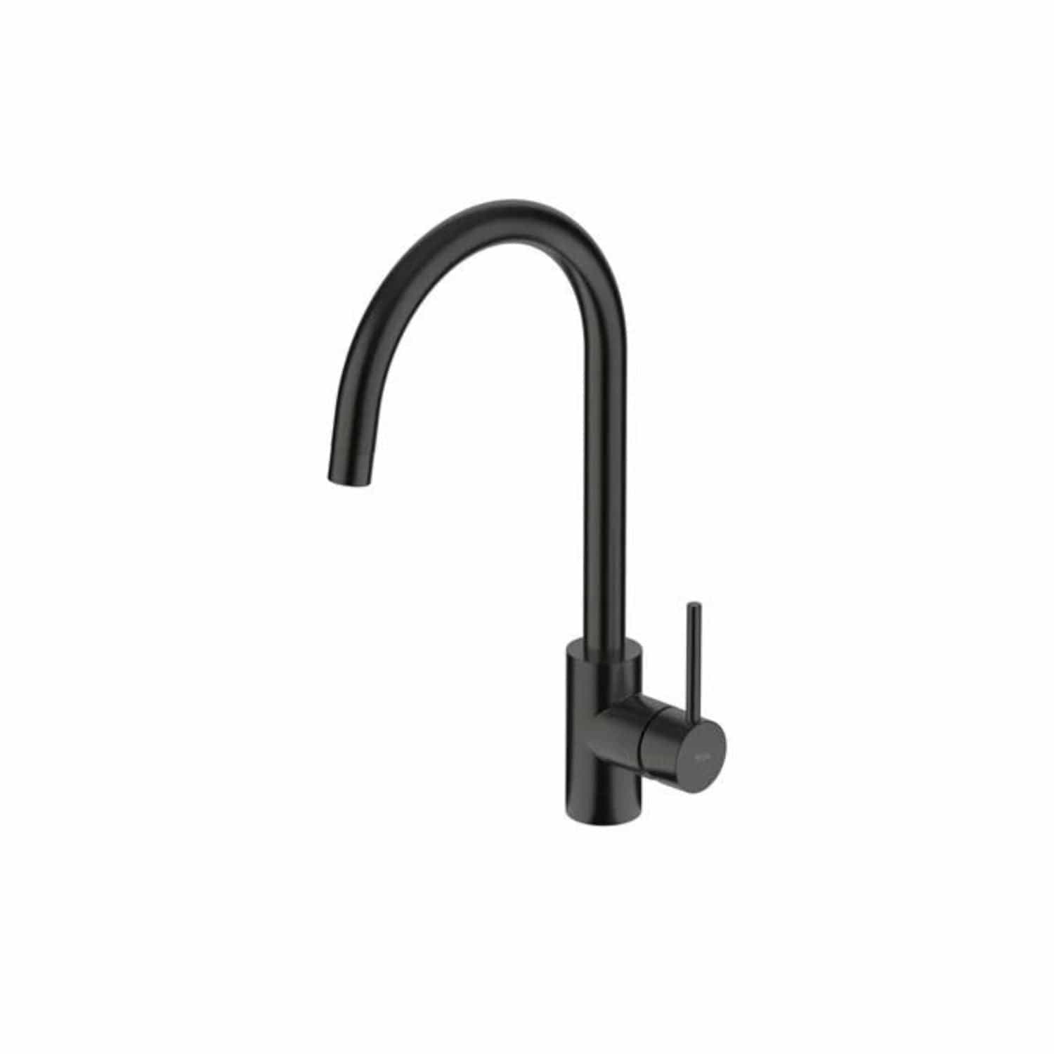 1904 Ella Høy Kjøkkenbatteri Svart matt 1904 Kjøkkenarmatur GRO-4518352