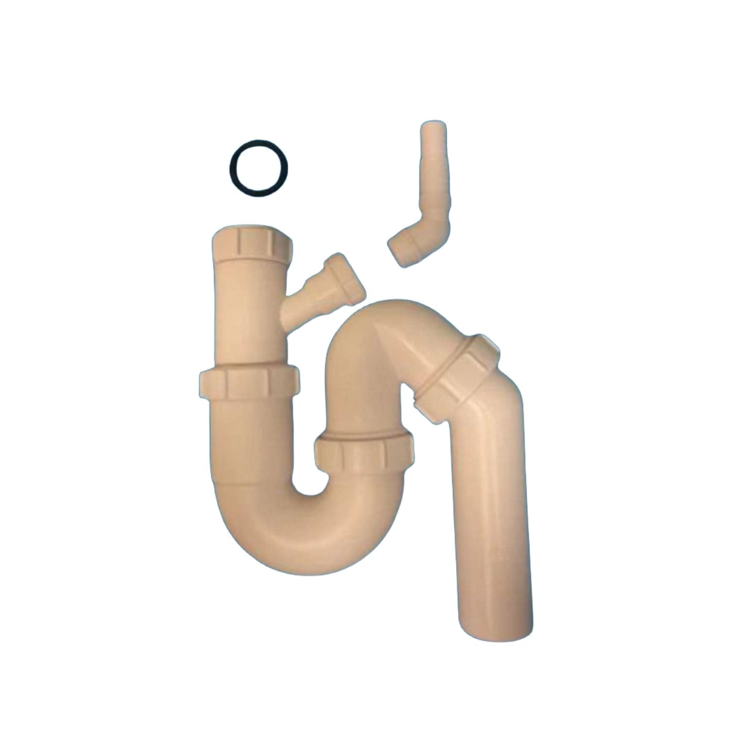 1904 Kjøkkenvannlås med avgrening 1 1/2"x50mm 1904 Vannlås GRO-4520291