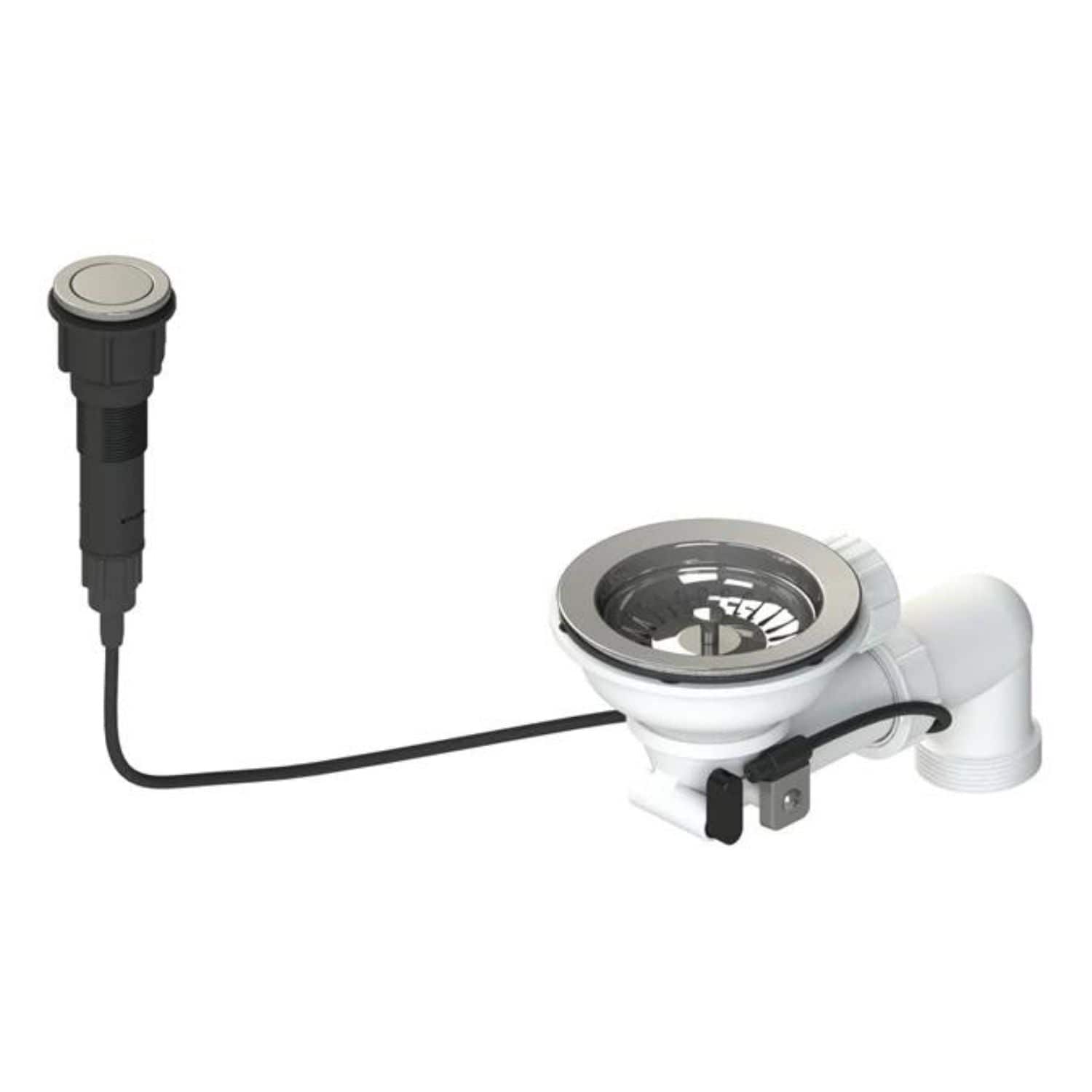 1904 Kurventil med overløp/fjernbetjening 1904 Bunnventil GRO-4520242