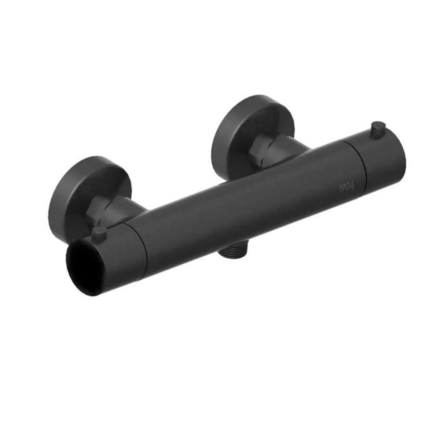 1904 Sara Termostatbatteri Svart matt 1904 Dusjbatteri GRO-4340939