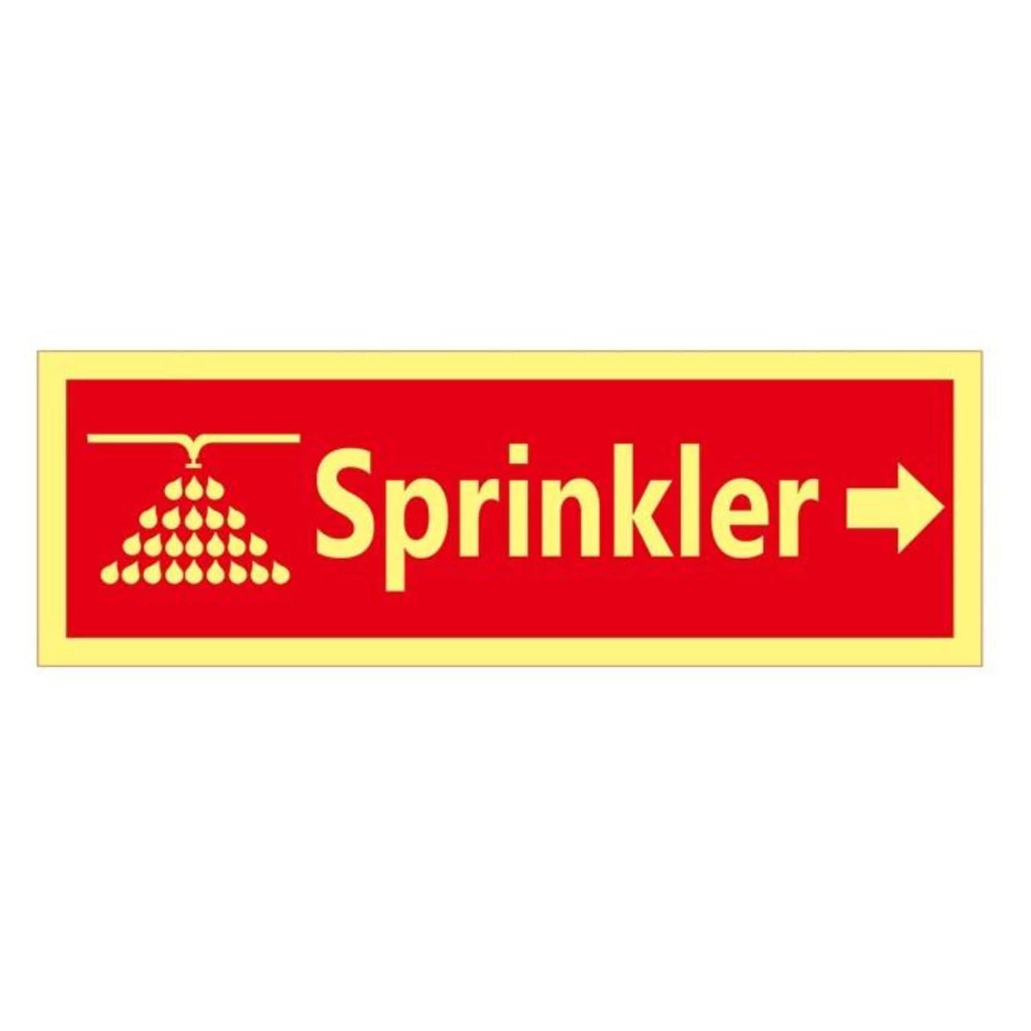 1904 Skilt Sprinklerpil Høyre 1904 GRO-8758242