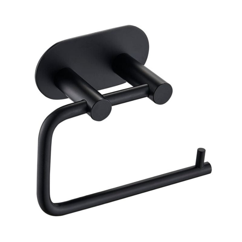 1904 Toalettrullholder med Lim Svart matt 1904 Toalettrullholder HEI-1434952