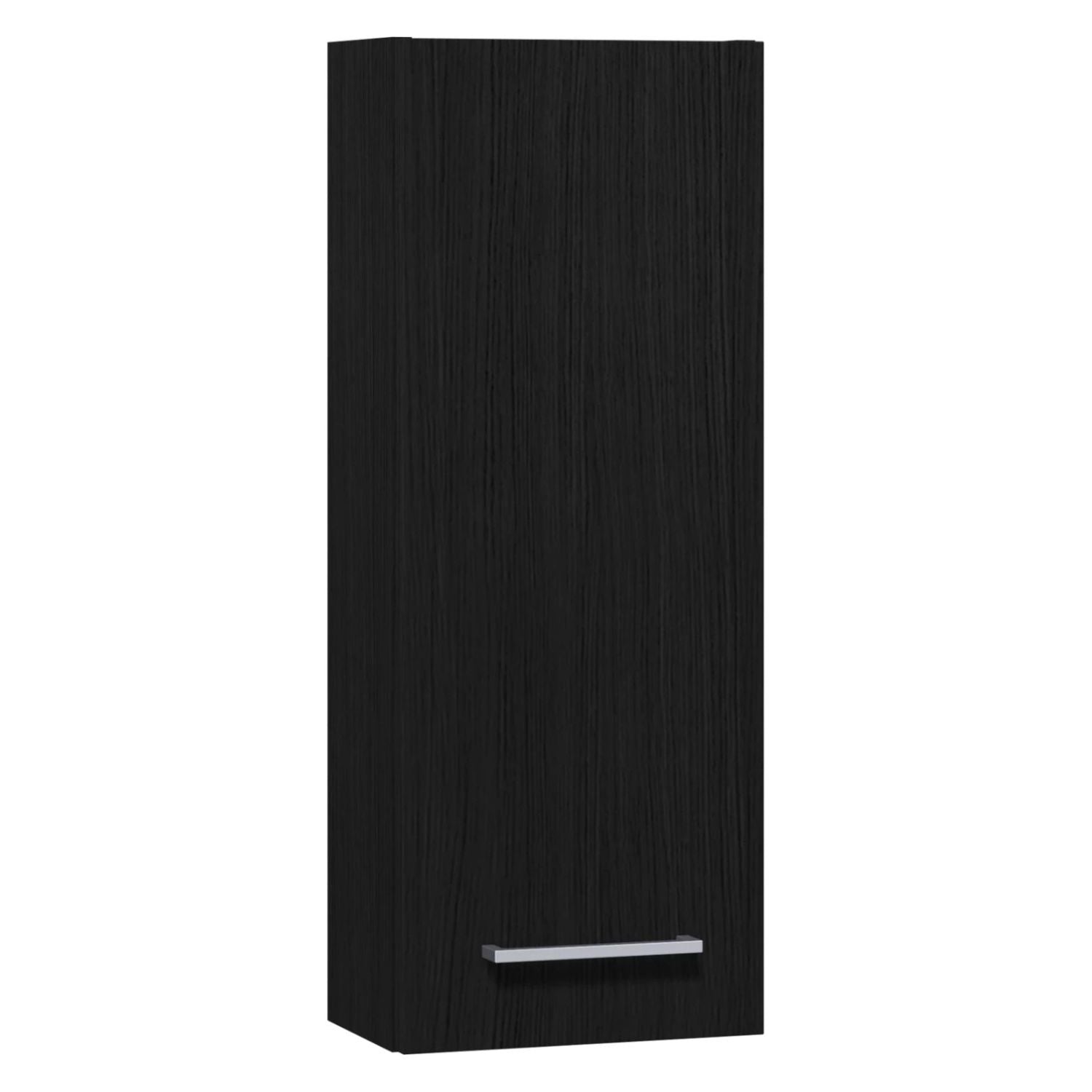 1904 Voss Overskap 1 dør Svart / 30cm / Høyre hengslet 1904 Sideskap bad GRO-7041048