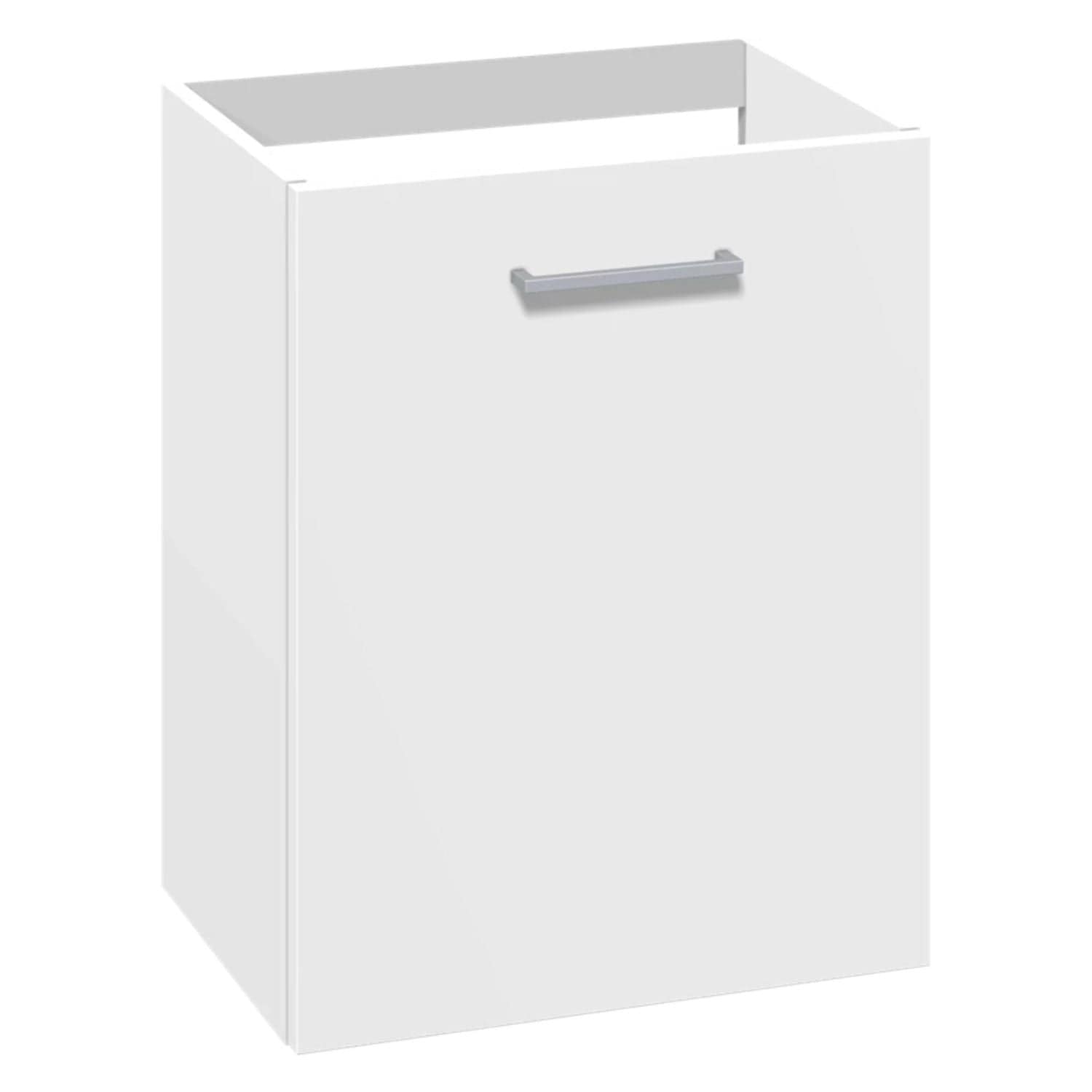 1904 Voss Slim Servantskap med 1 dør Hvit matt / 50cm / Høyre hengslet 1904 Servantskap GRO-7041014