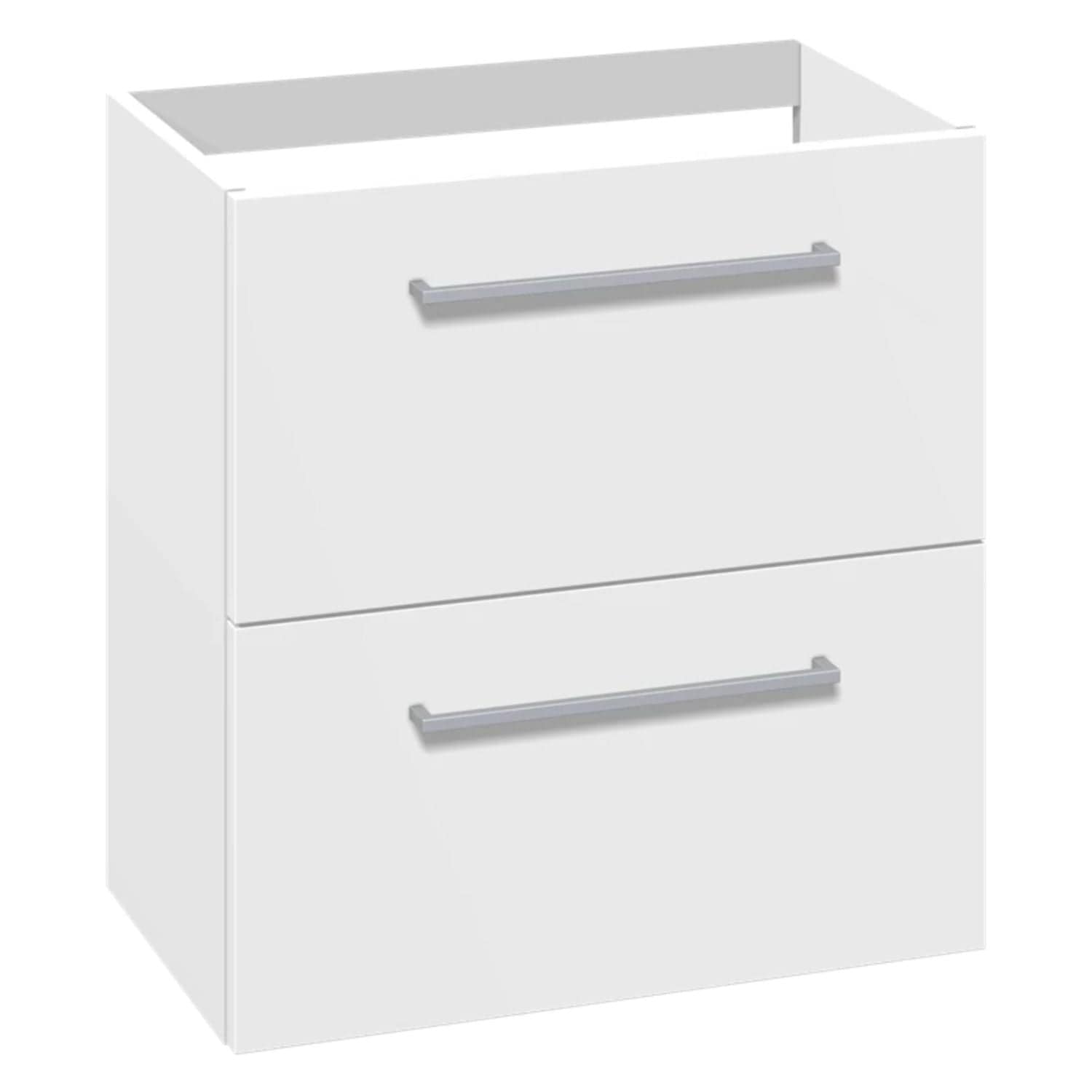 1904 Voss Slim Servantskap med 2 skuffer Hvit matt / 60cm 1904 Servantskap GRO-7041018