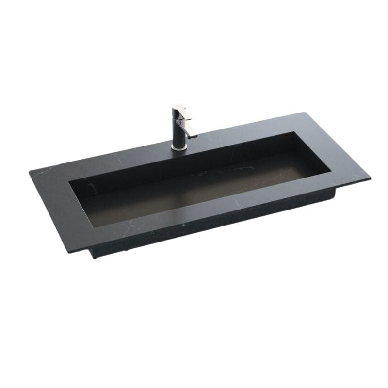 Dansani Inzo Angular Servant Måltilpasset D45,50cm - Silestone