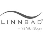 Logo av Linn Bad norsk produsent av baderomsinnredning