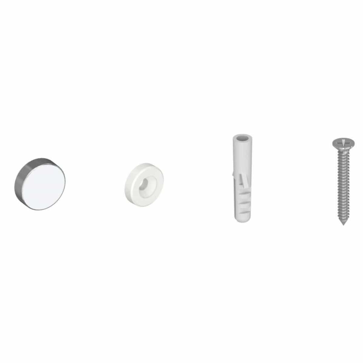 A-collection Imber p.hylle mont.sett til dusjprofil Krom A-collection Montering GRO-6314554