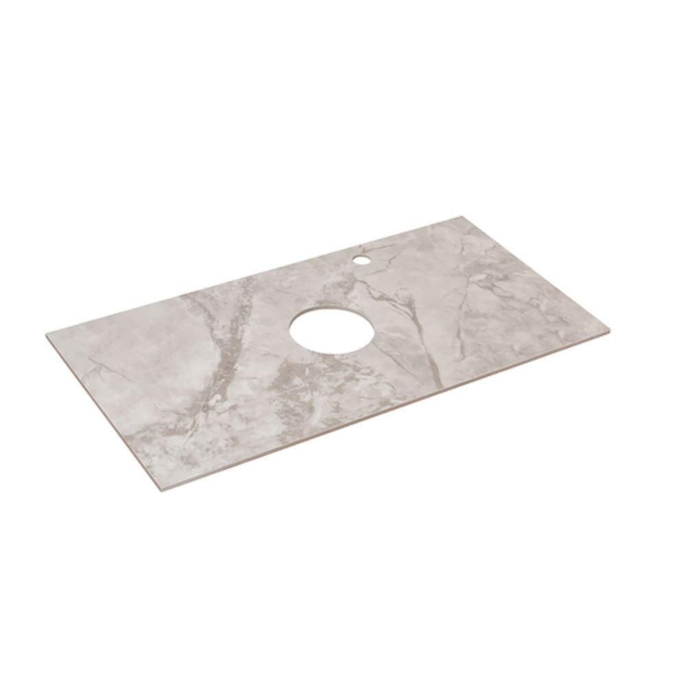 A-Collection Topplate til Servantskap Lys grå / 90cm A-collection Benkeplate bad GRO-7042367