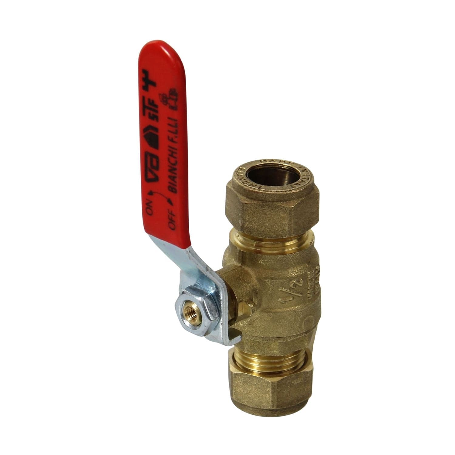 Altech CR Kuleventil med Klemring og Hendel 12mm Altech Kuleventil DAL-5587662