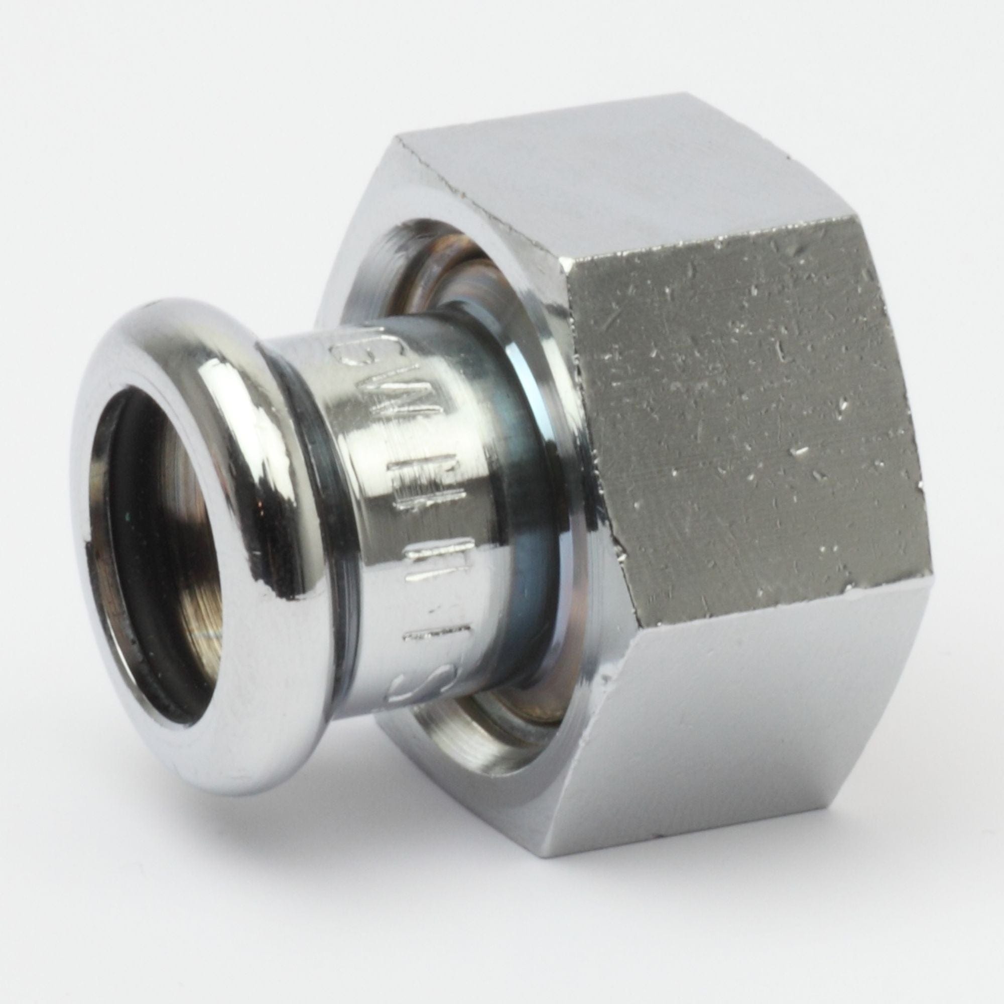 Altech Kupling forkrommet 12-15mm x 1/2-3/4" med løpemutter 12mmx1/2" Altech Rørdeler tappevann DAL-5056461