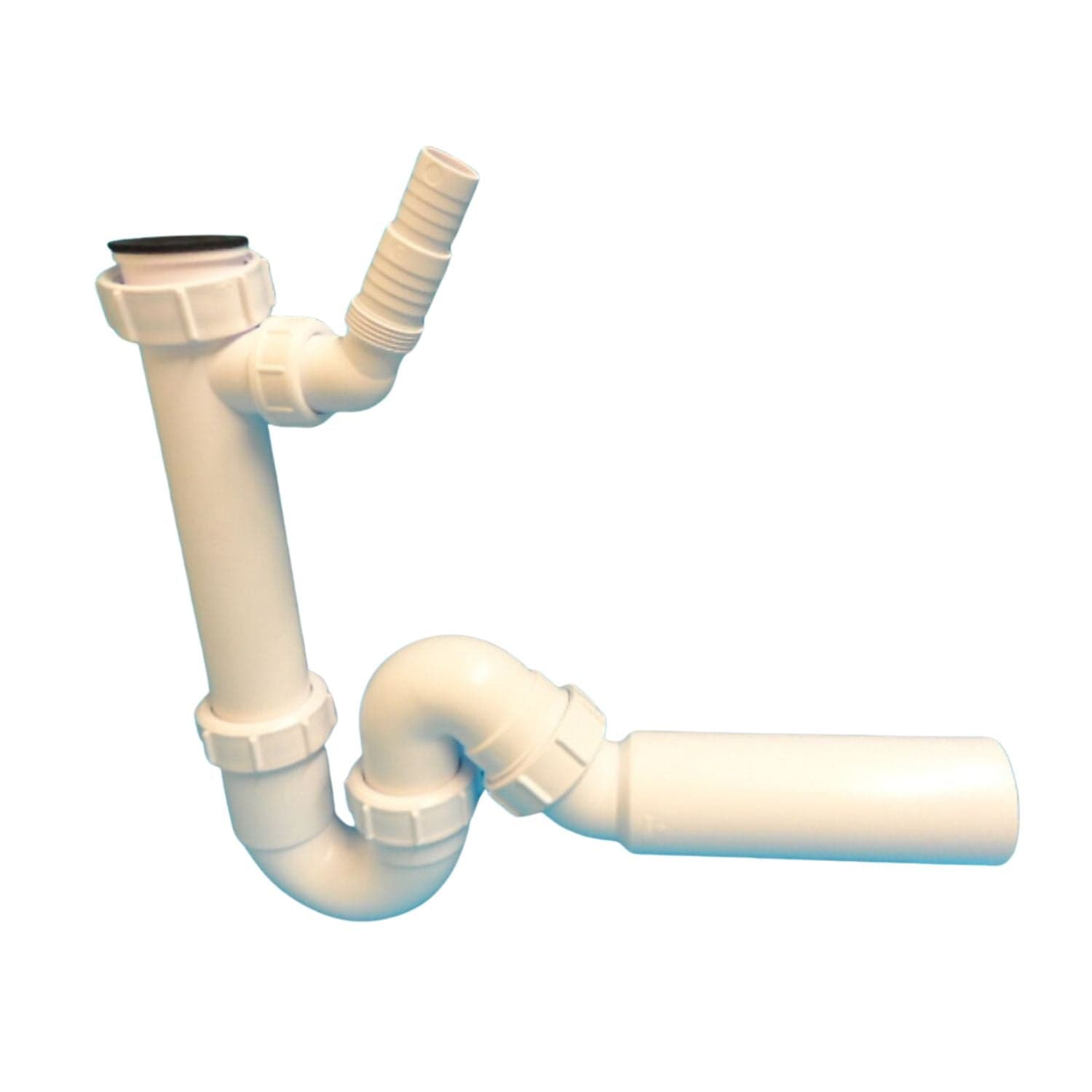 Altech Vannlås enkel kum – 1 1/2" / 1 1/4" x 40/50mm Hvit / 1 1/2"X50mm Altech Vannlås DAL-4520319