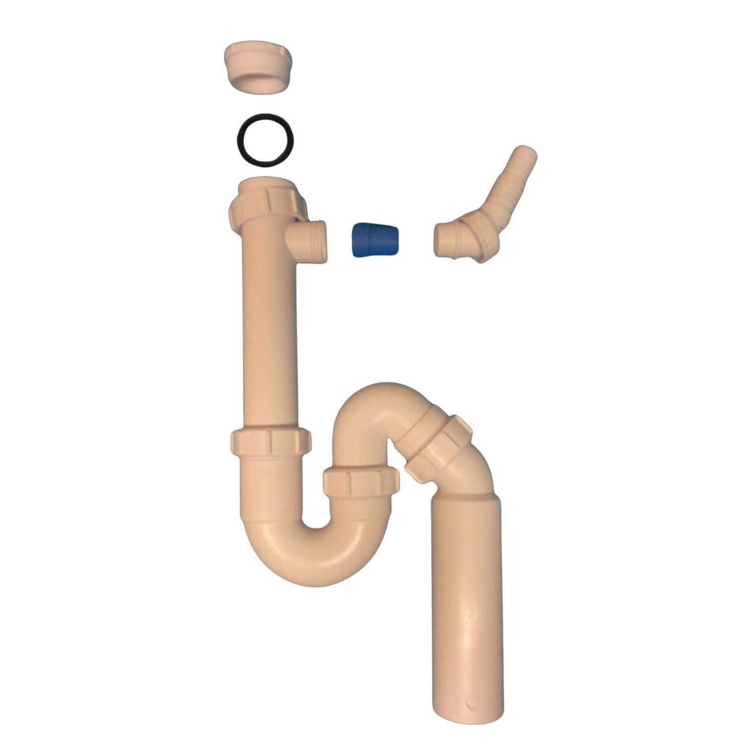 Altech Vannlås enkel kum – 1 1/2" / 1 1/4" x 40/50mm Hvit / 1 1/4"X40mm Altech Vannlås DAL-4520322