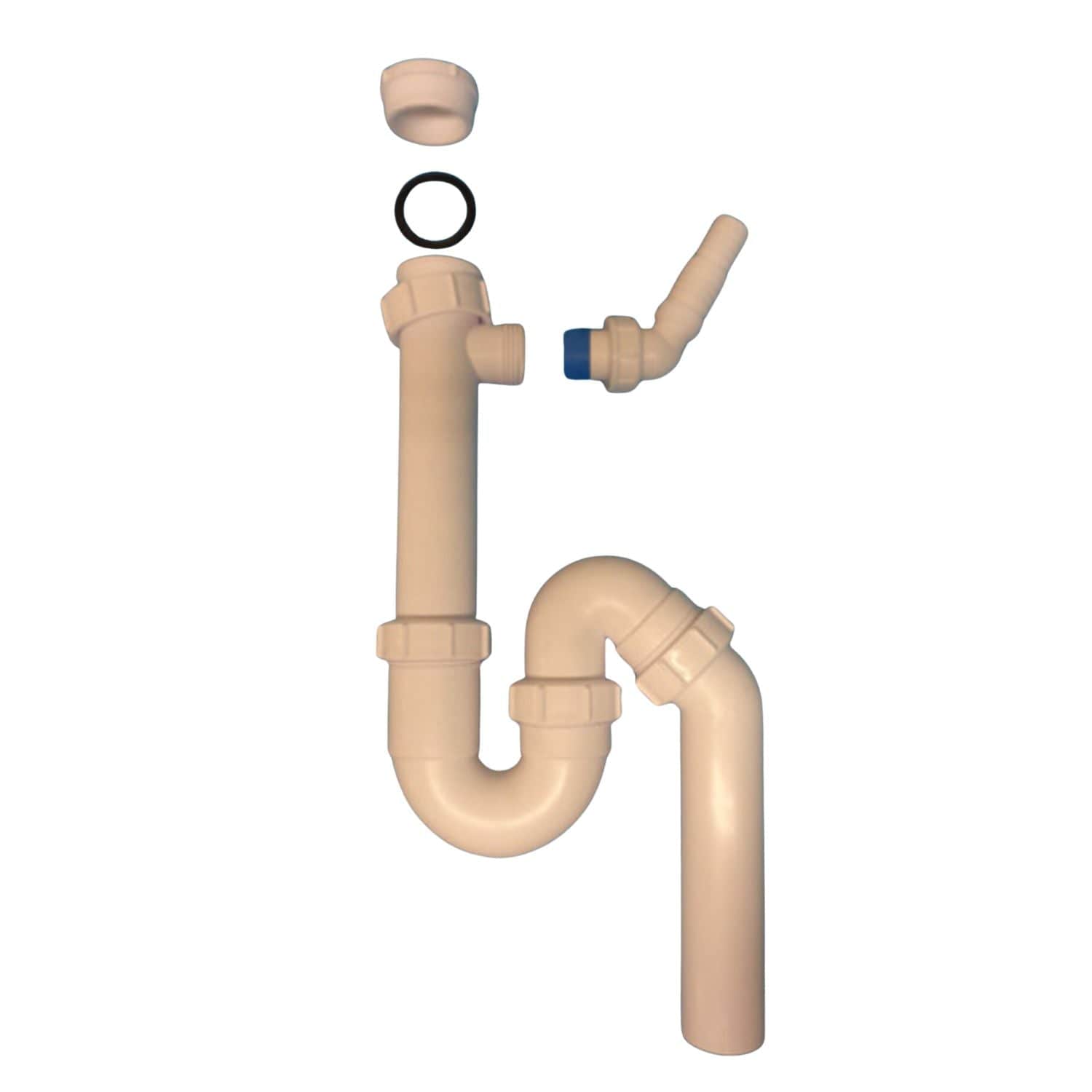 Altech Vannlås enkel kum – 1 1/2" / 1 1/4" x 40/50mm Hvit / 1 1/4"X50mm Altech Vannlås DAL-4520321