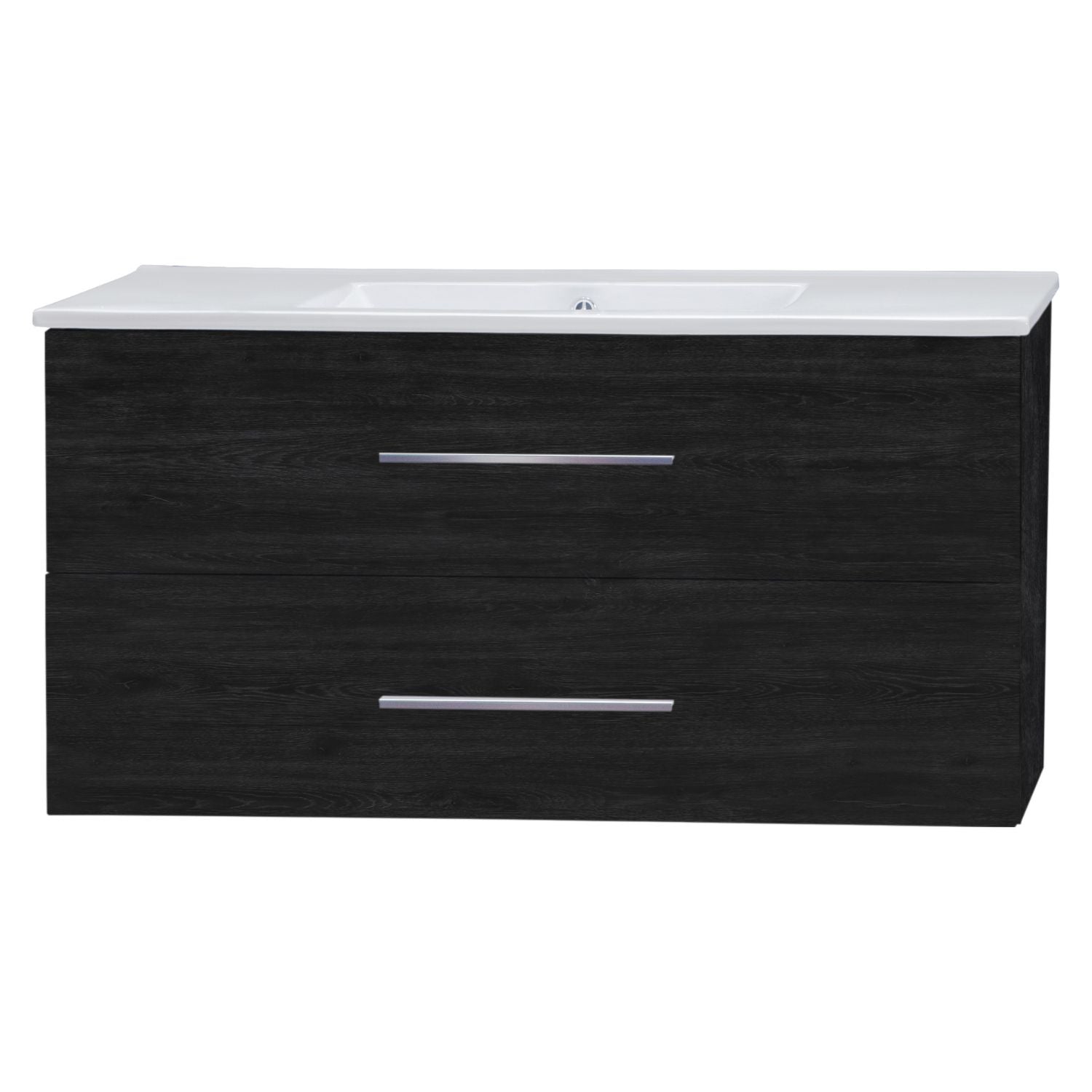 Alterna Malin Underskap m/2skuffer B60-120xD45xH55cm Mørk eik / 100cm Alterna Servantskap GRO-7012657