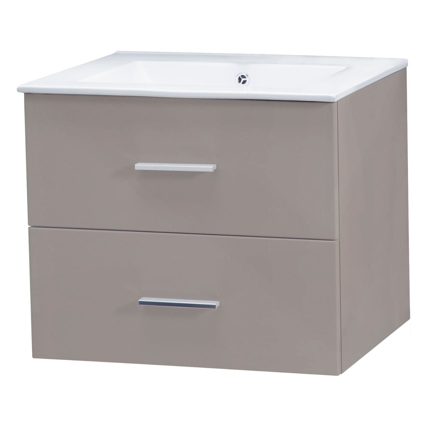 Alterna Malin Underskap m/2skuffer B60-120xD45xH55cm Sand matt / 60cm Alterna Servantskap GRO-7011673