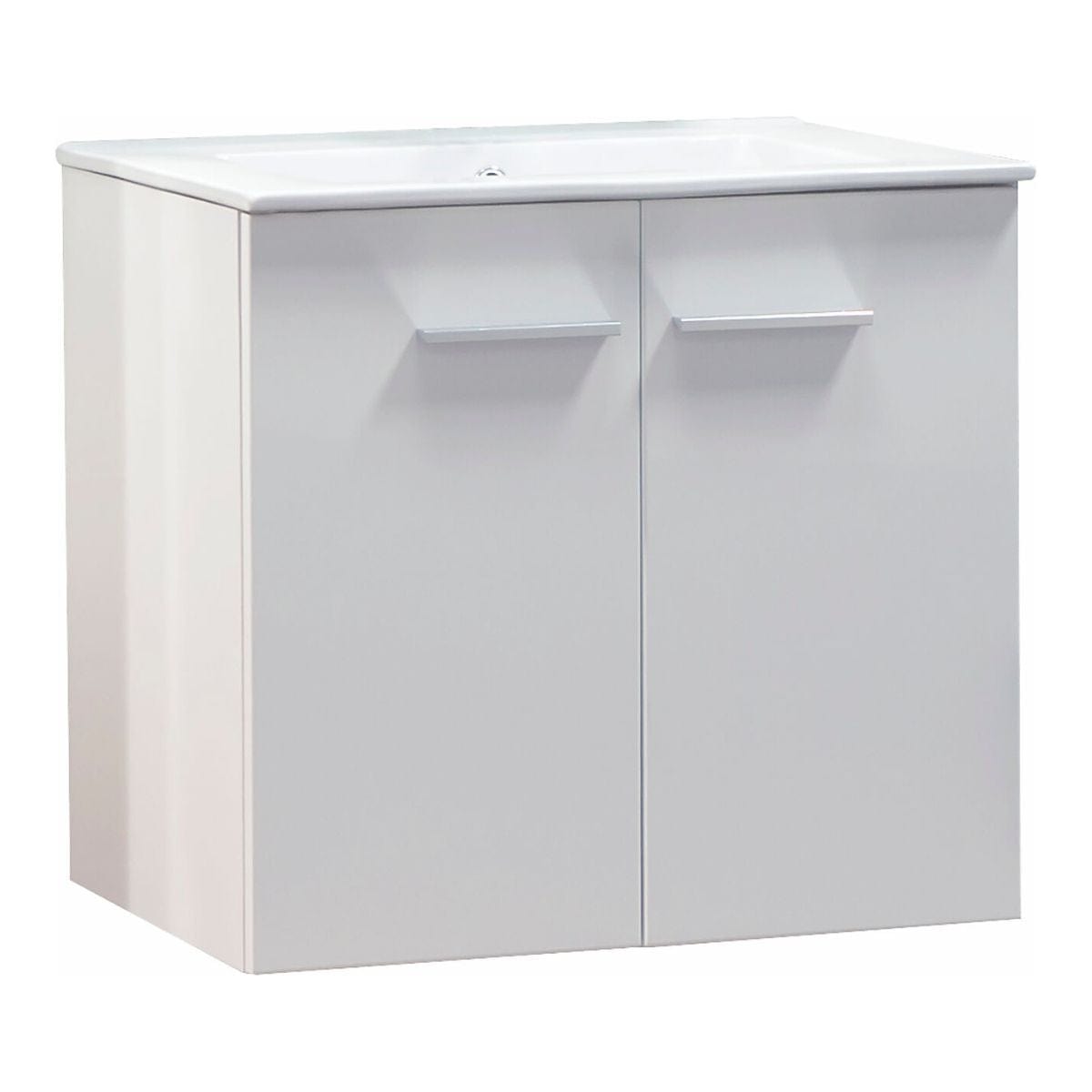 Alterna Malin Underskap m/dør B60-120xD45xH55cm Hvit høyglans / 60cm Alterna Servantskap GRO-7011421