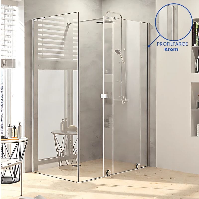 Alterna Pureday Nisjeprofil Krom Alterna Dusjtilbehør GRO-6310043