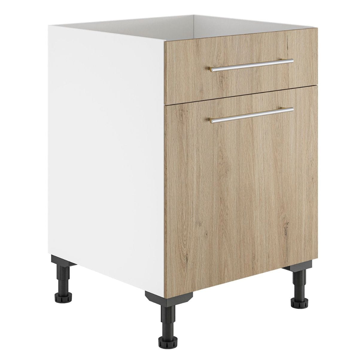 Alterna vaskerom: Benkeskap 40cm m/1 dør og 1 skuff Eik / 60cm Alterna Benkeskap vaskerom GRO-7011972