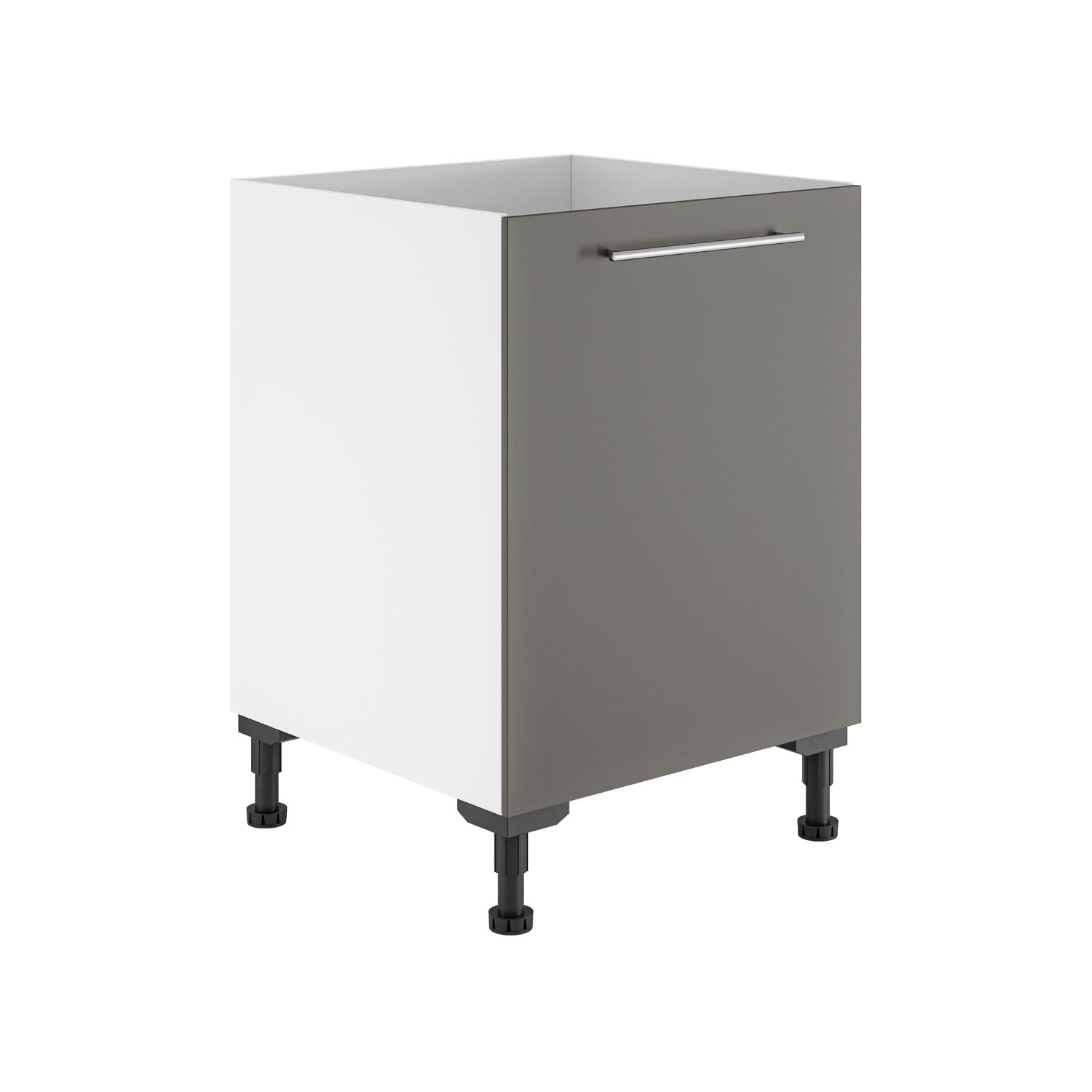 Alterna vaskerom: Benkeskap B20-60xD60xH72cm m/uttrekk Grå matt / 60cm Alterna Benkeskap vaskerom GRO-7011832