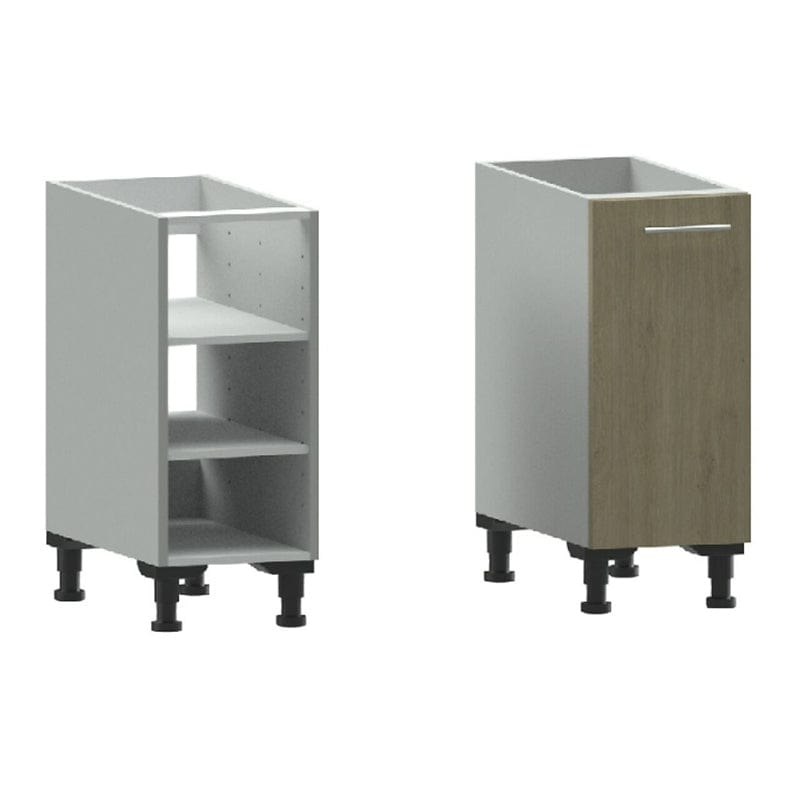 Alterna vaskerom: Benkeskap B40-60xD60xH72cm m/1 dør Eik / 30cm Alterna Benkeskap vaskerom GRO-7011067