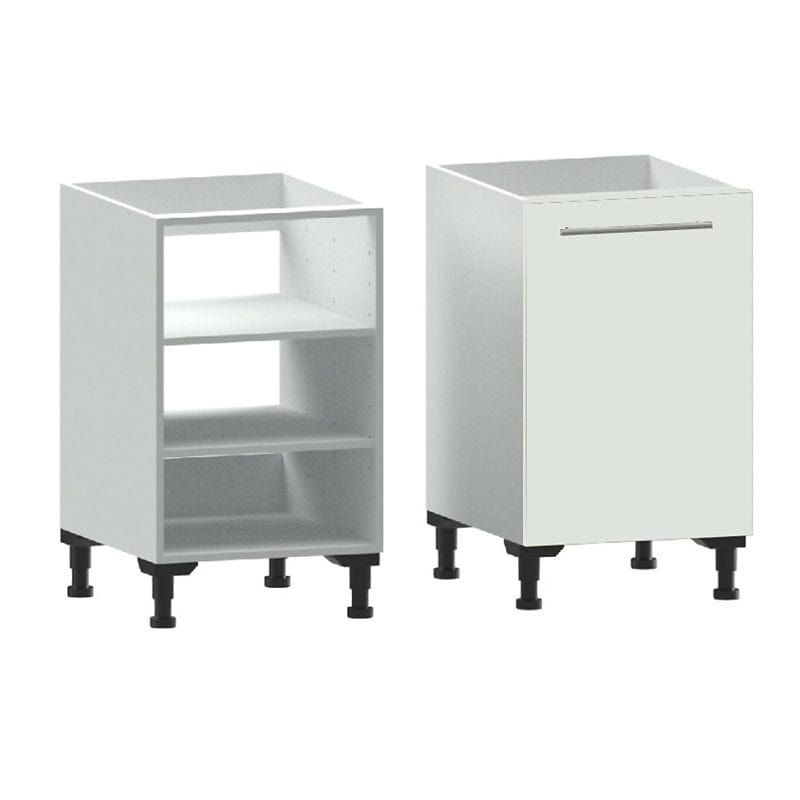 Alterna vaskerom: Benkeskap B40-60xD60xH72cm m/1 dør Hvit matt / 50cm Alterna Benkeskap vaskerom GRO-7011069