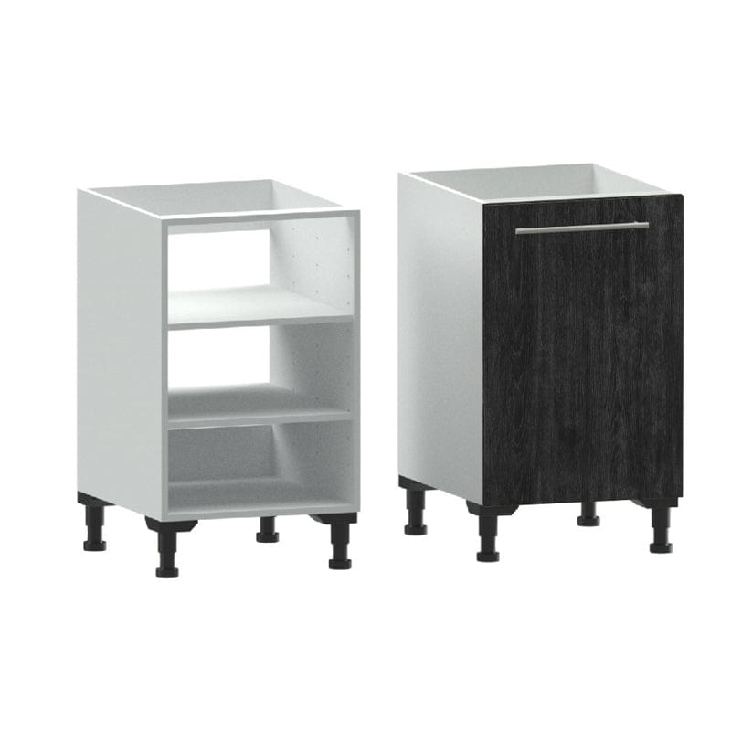 Alterna vaskerom: Benkeskap B40-60xD60xH72cm m/1 dør Mørk eik / 50cm Alterna Benkeskap vaskerom GRO-7011075