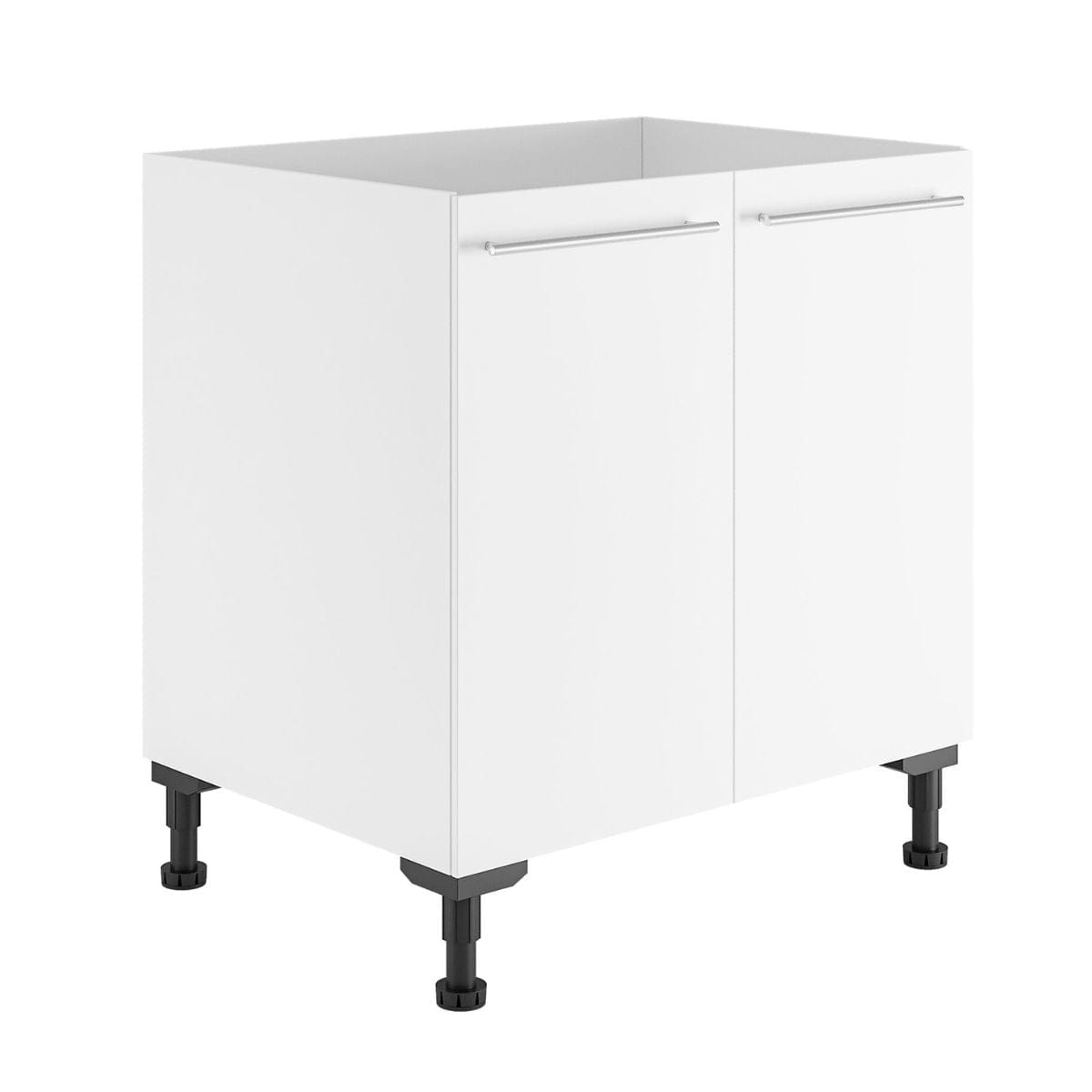 Alterna vaskerom: Benkeskap B60-80xD60xH72cm m/2 dører 80cm / Hvit Alterna Benkeskap vaskerom GRO-7011816