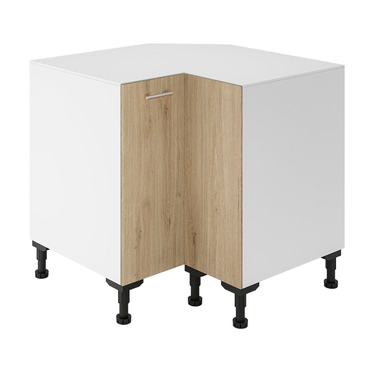 Alterna Vaskerom: Benkeskap hjørne 90x90, inkl. karusell Alterna Benkeplate vaskerom