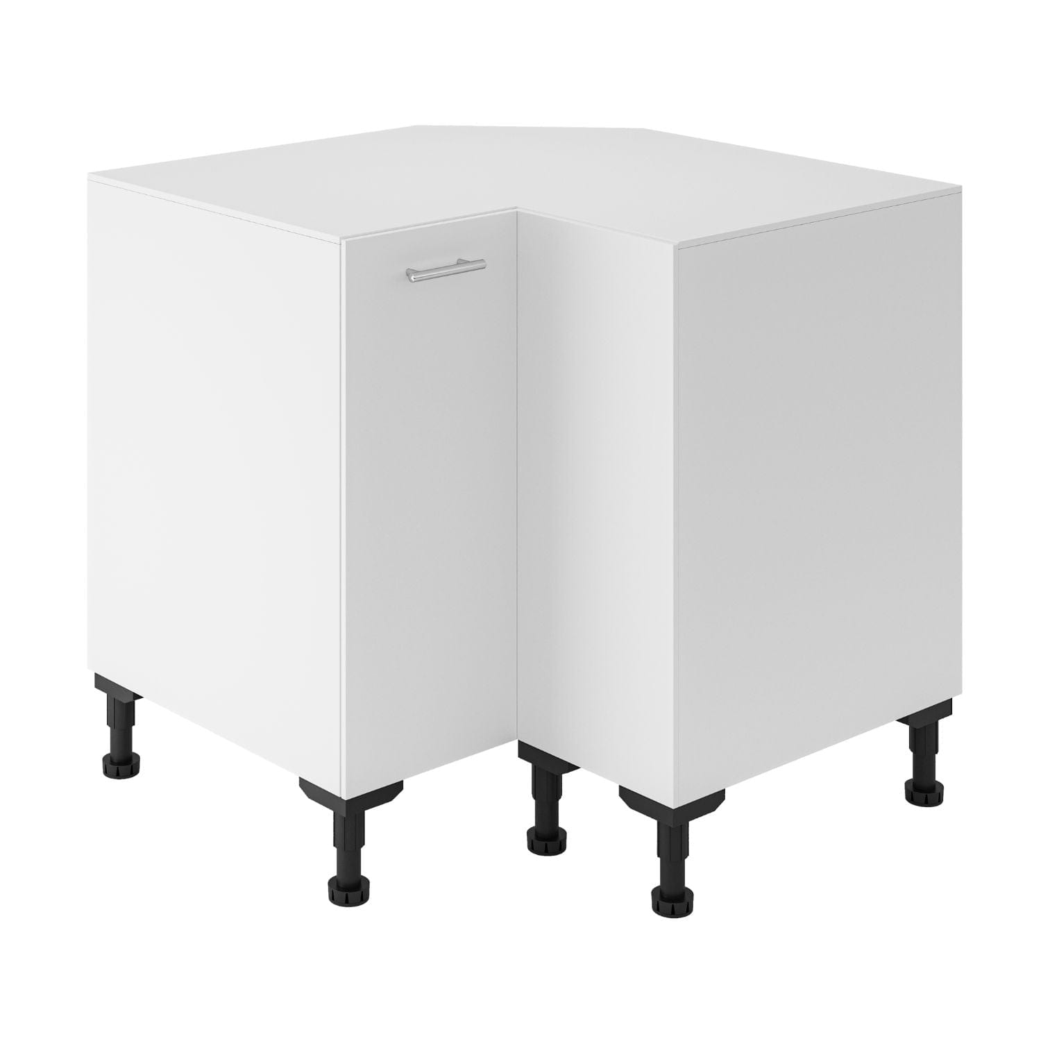 Alterna Vaskerom: Benkeskap hjørne 90x90, inkl. karusell Hvit Alterna Benkeplate vaskerom GRO-7012564