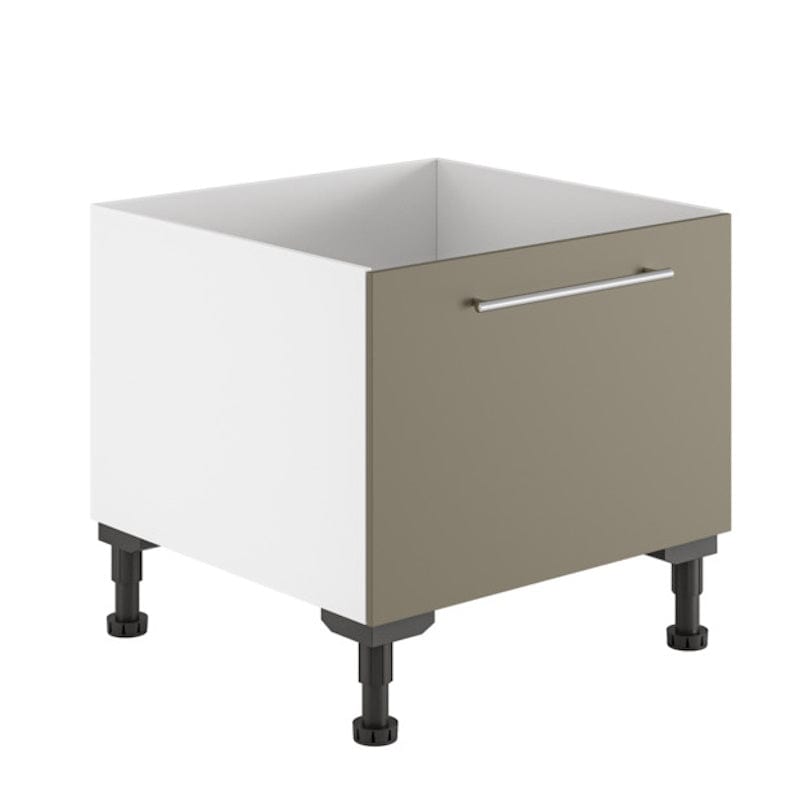 Alterna vaskerom: Lav skuff 63cm for vaskemaskin Sand matt Alterna Benkeskap vaskerom GRO-7011857