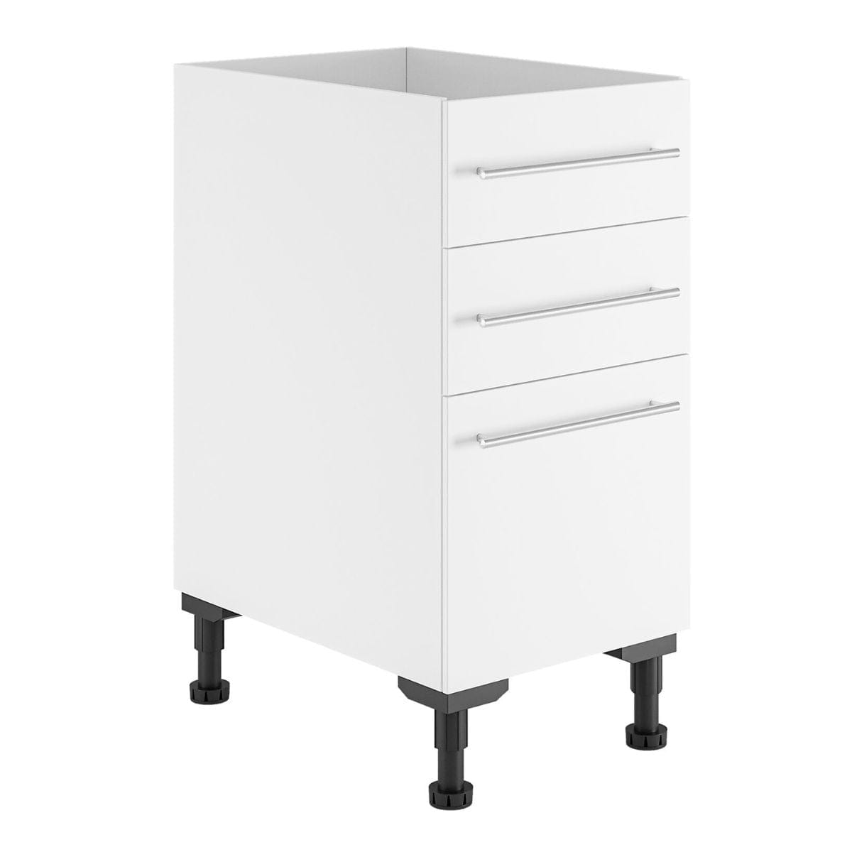 Alterna vaskerom: Skuffeseksjon 40-60cm m/3 skuffer Alterna Benkeskap vaskerom