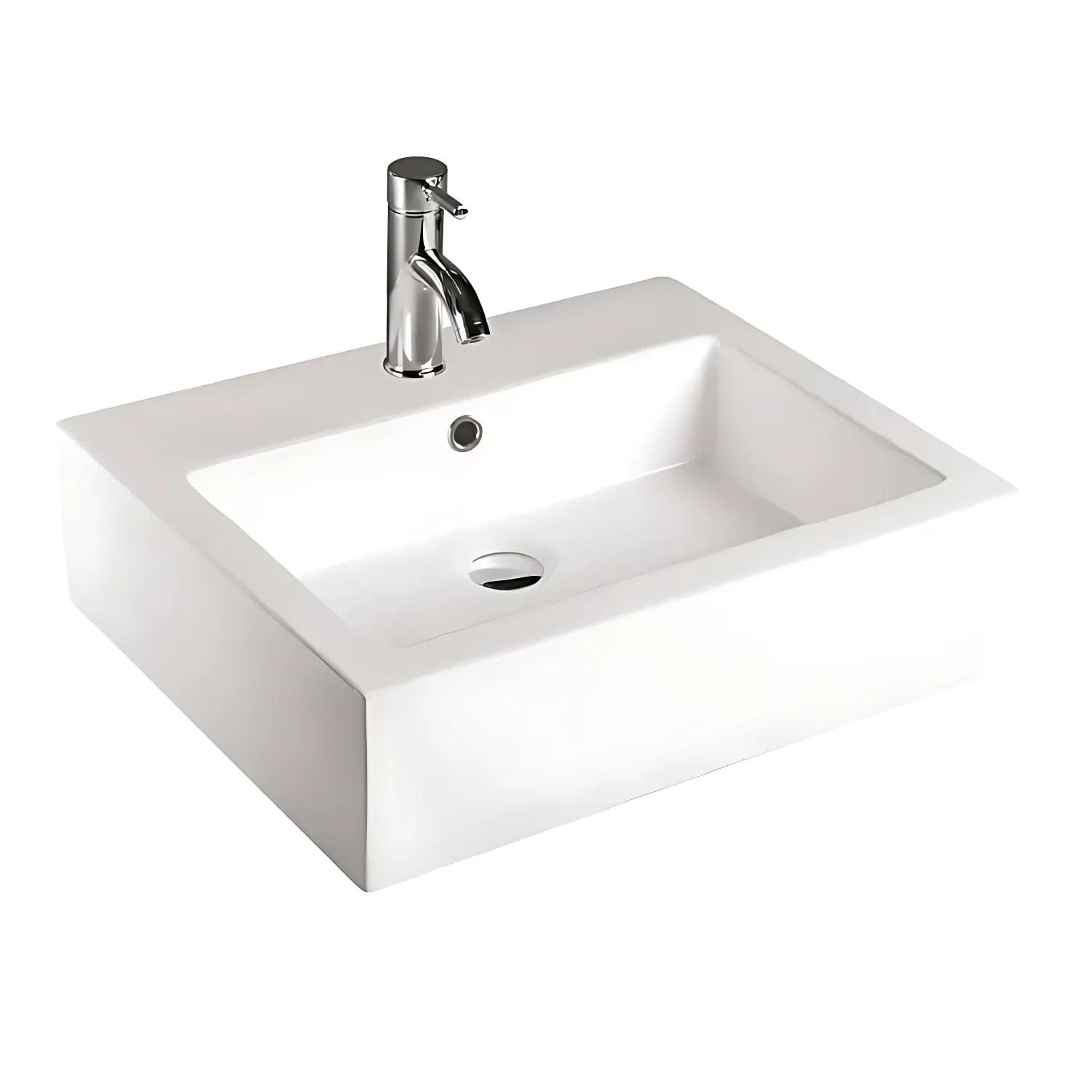 Bathco Sevilla Vegghengt Porselensservant Hvit Bathco Møbelservant KO-7011