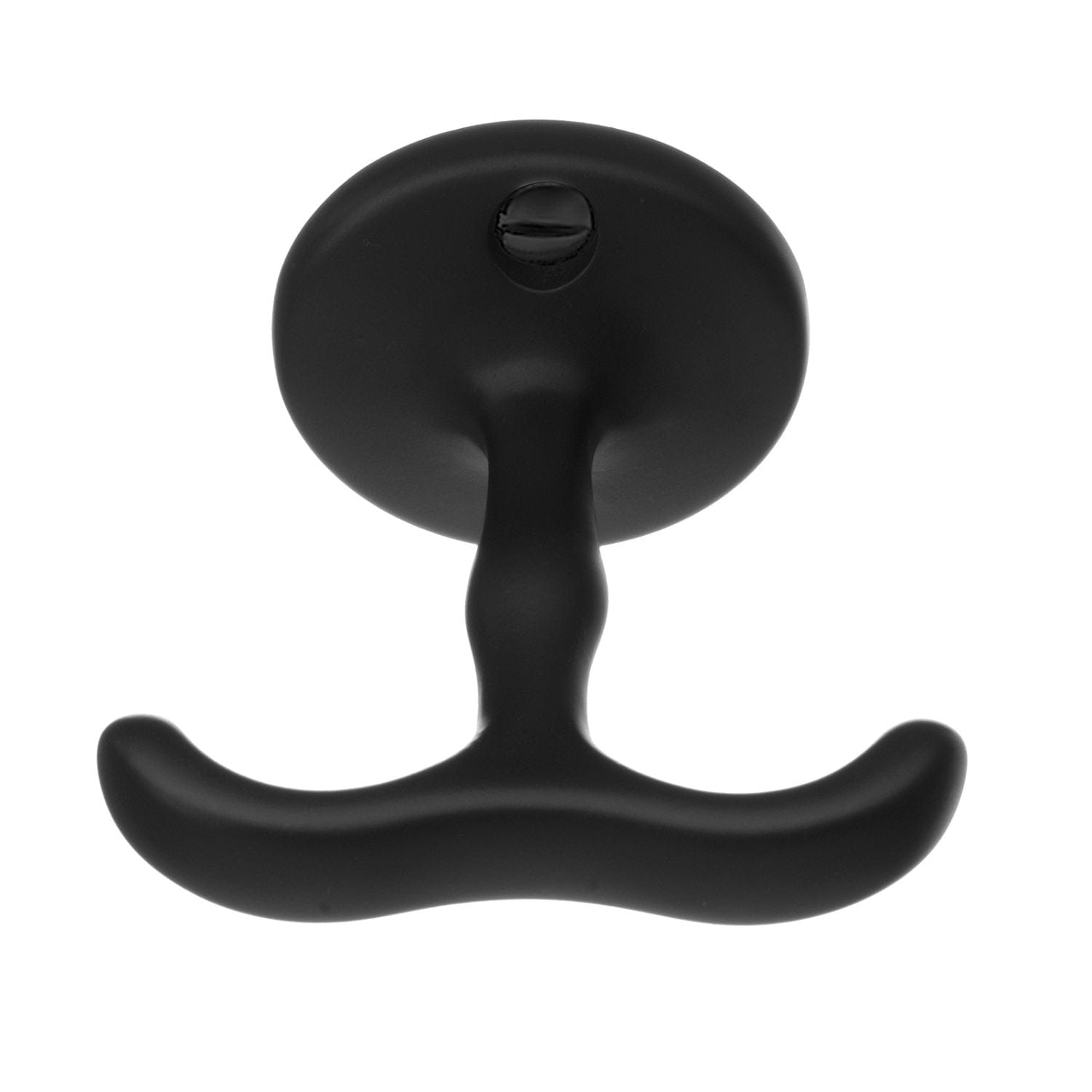 Beslagsboden 070 Hyllekrok Dobbel Svart Beslagsboden Knagger SM-BB070