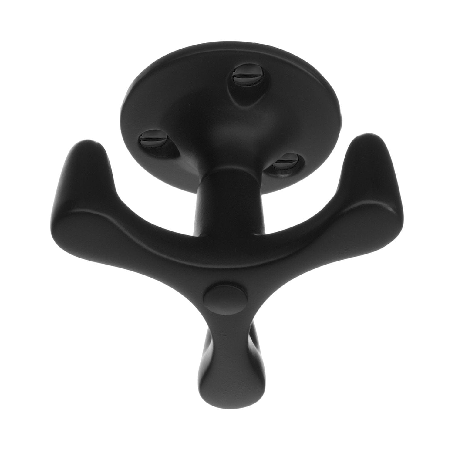 Beslagsboden 071 Hyllekrok Vridbar Svart Beslagsboden Knagger SM-BB071