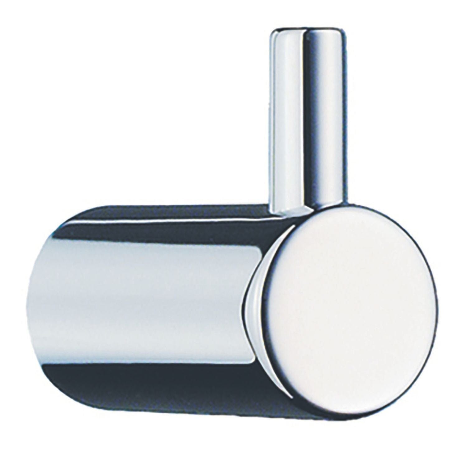 Beslagsboden 072/073 Enkel Krok Krom / 29mm Beslagsboden Knagger hus SM-BK072