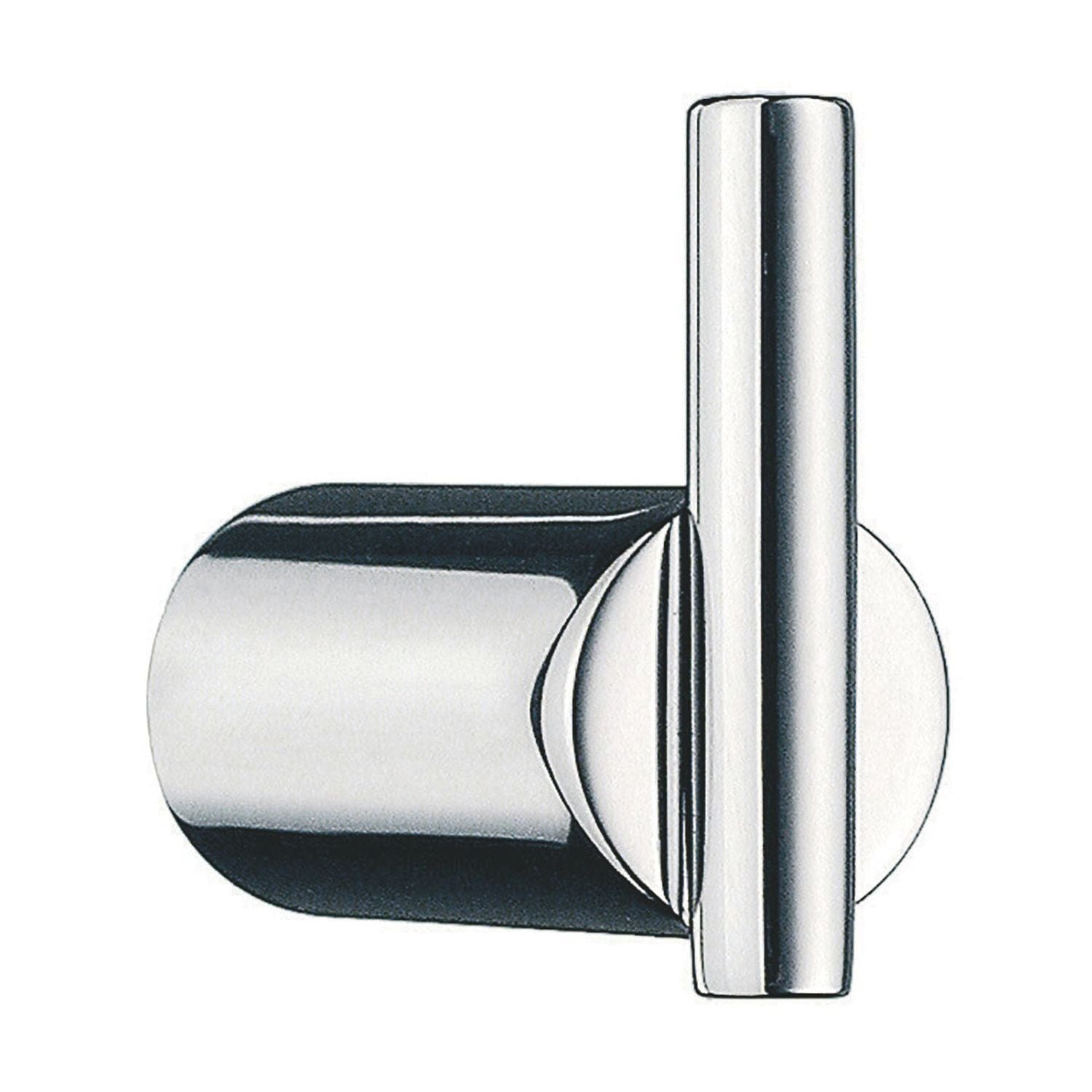 Beslagsboden 072/073 Enkel Krok Krom / 35mm Beslagsboden Knagger hus SM-BK073