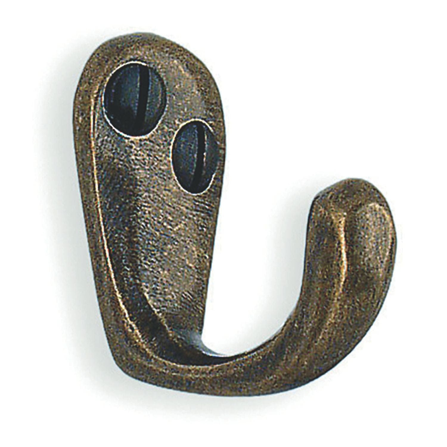 Beslagsboden 245 Enkel Krok Antikk messing Beslagsboden Knagger hus SM-BA245