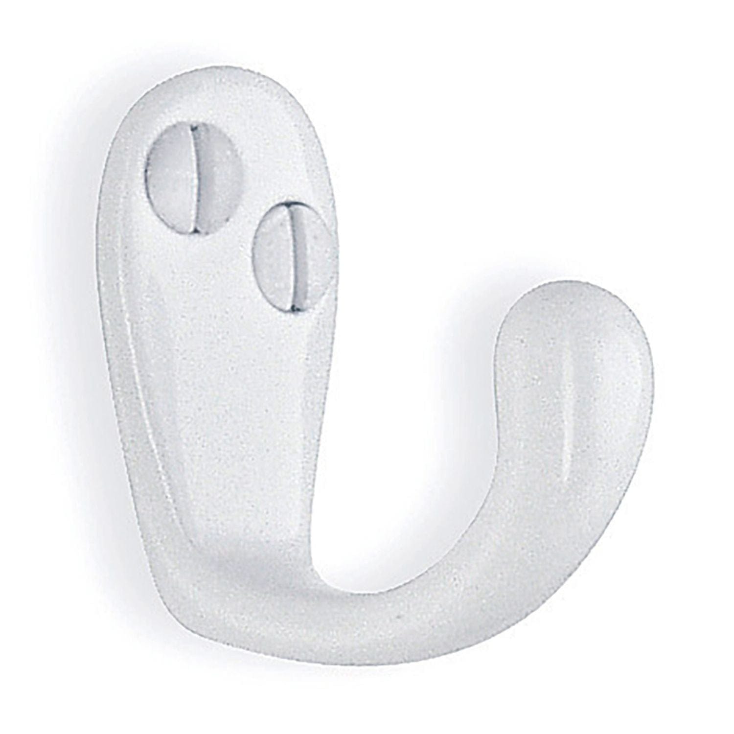 Beslagsboden 245 Enkel Krok Hvit Beslagsboden Knagger hus SM-BX245