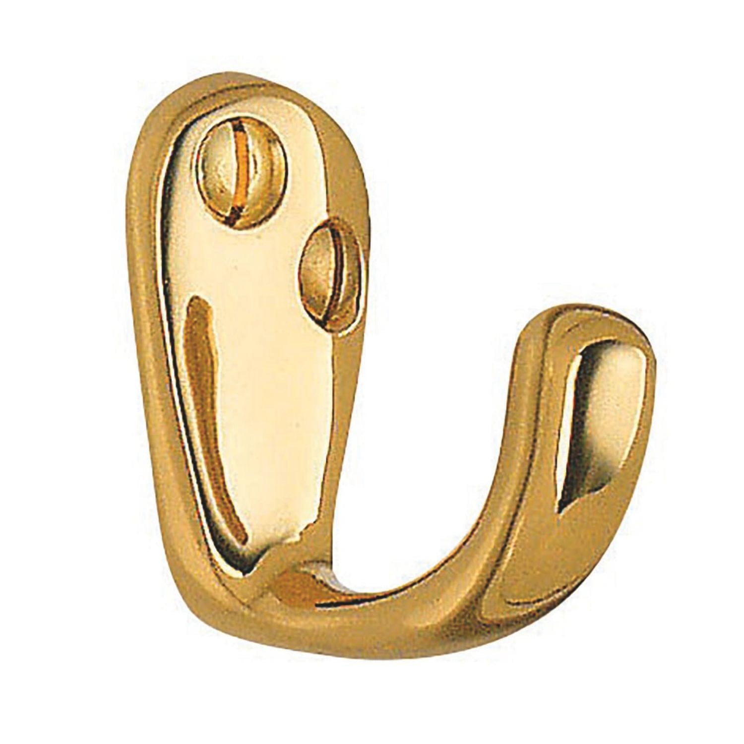 Beslagsboden 245 Enkel Krok Messing Beslagsboden Knagger hus SM-B245