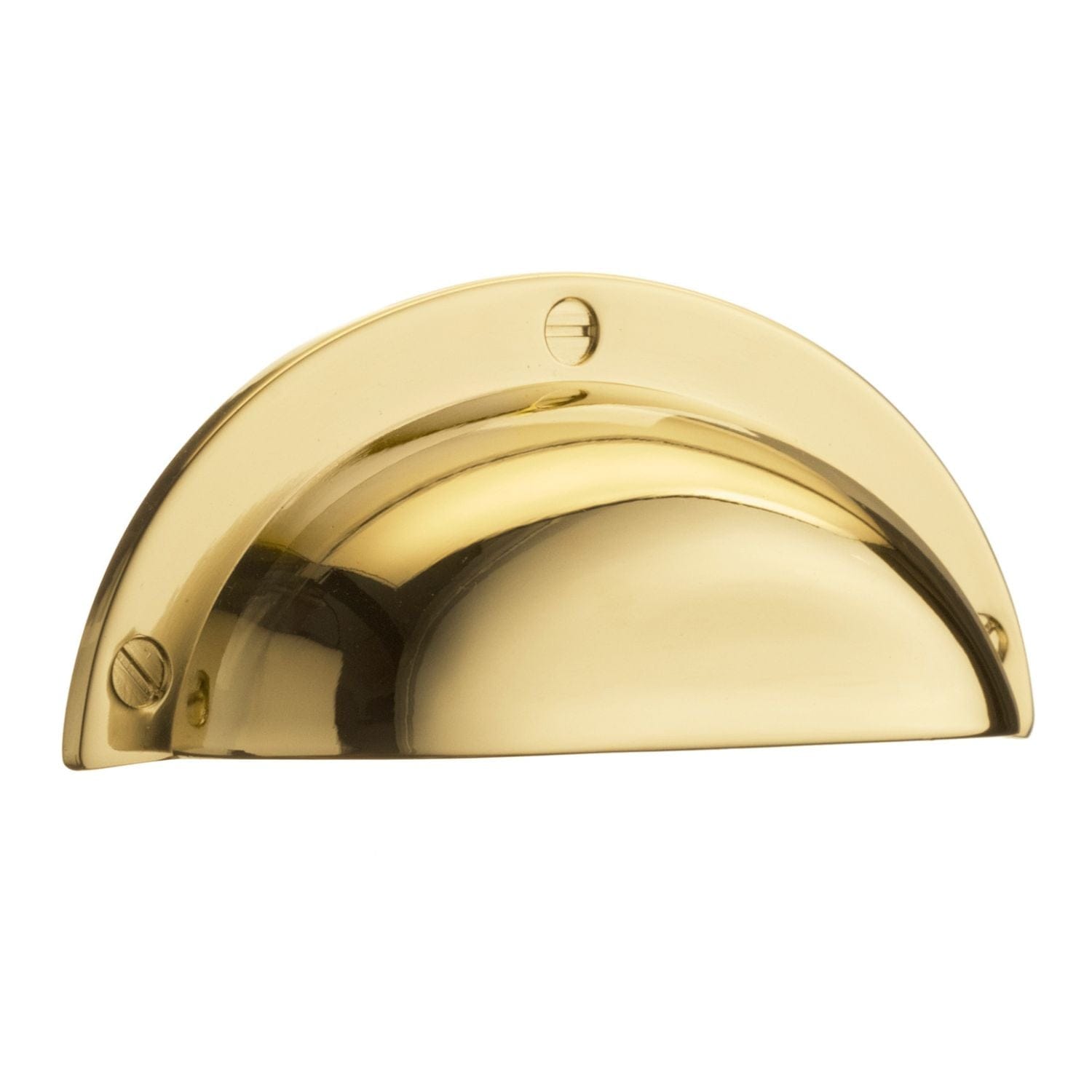 Beslagsboden 633 Skålhåndtak Messing Beslagsboden Knotter og håndtak SM-BV633