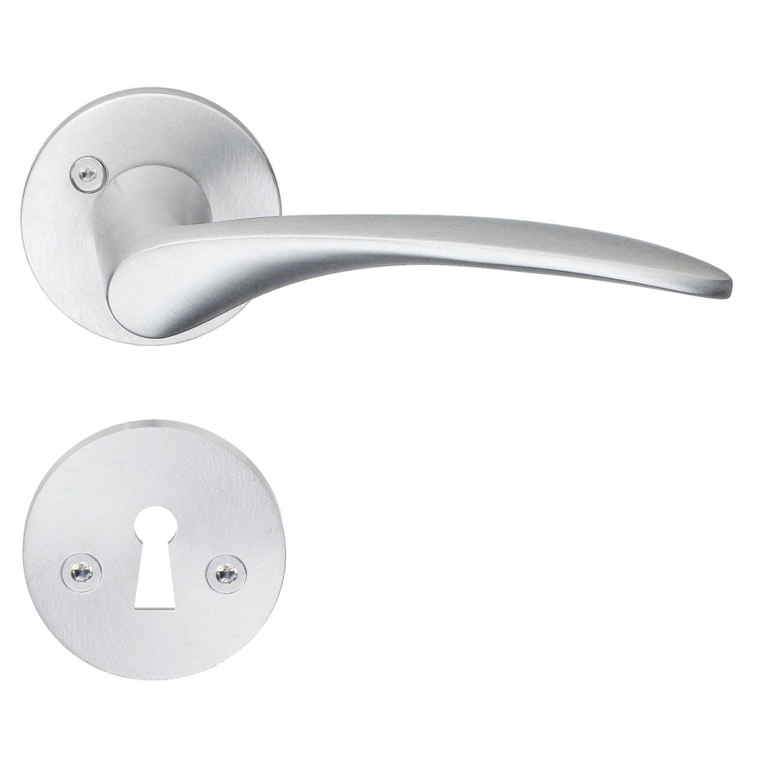 Beslagsboden Design 869 Innedørvridere Børstet krom Beslagsboden Dørhåndtak innerdør SM-B869KMN