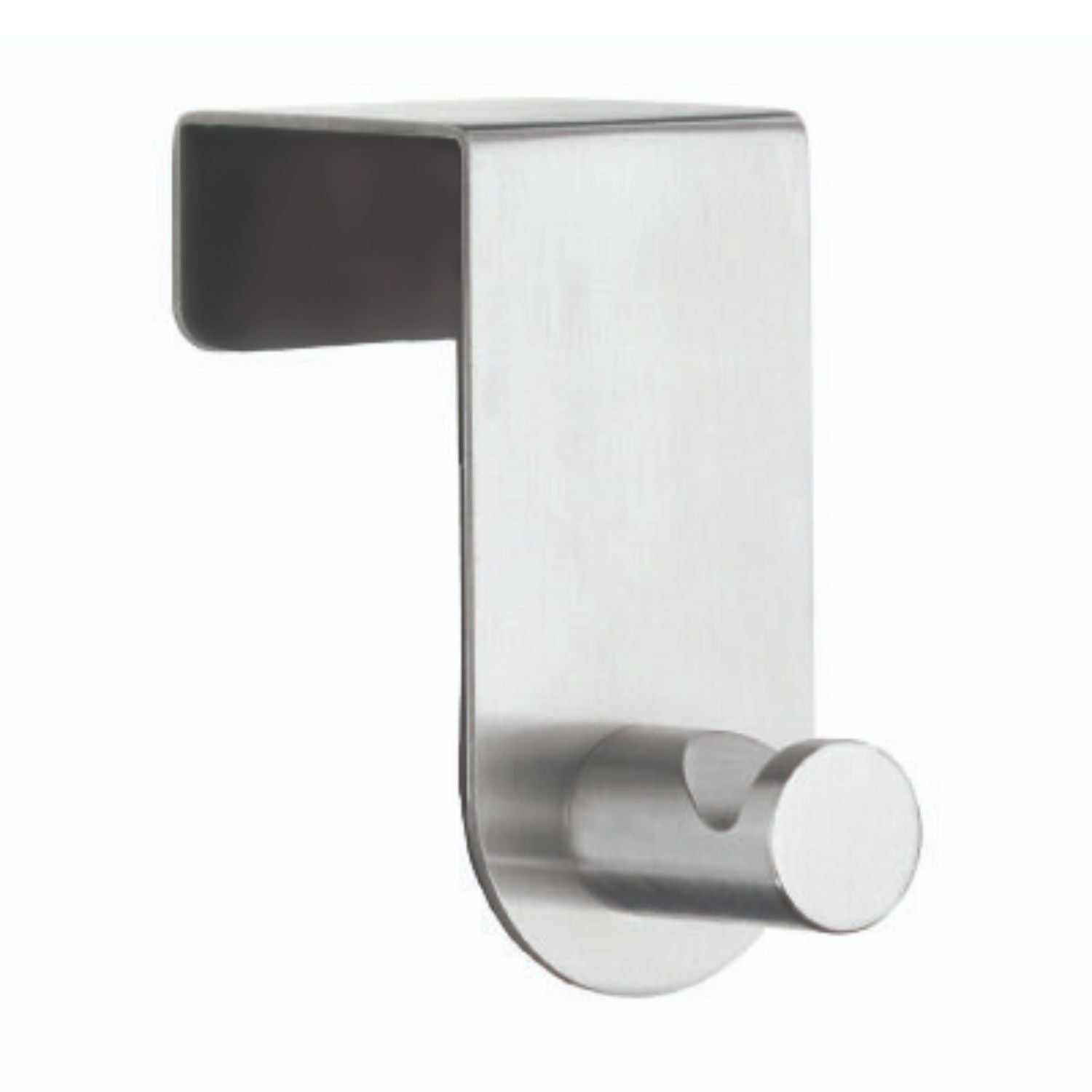 Beslagsboden Dørkrok 80x40mm 1095 Matt krom Beslagsboden Knagger hus SM-B1095