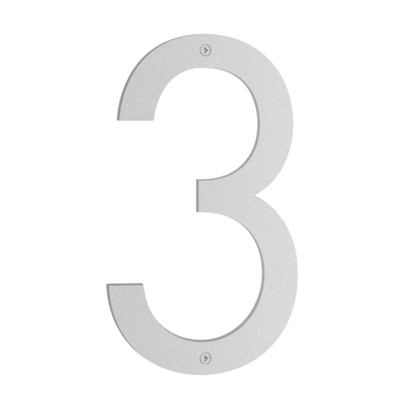 Beslagsboden Nordic Husnummer H23cm Grå / 3 Beslagsboden Husnummer SM-BG783