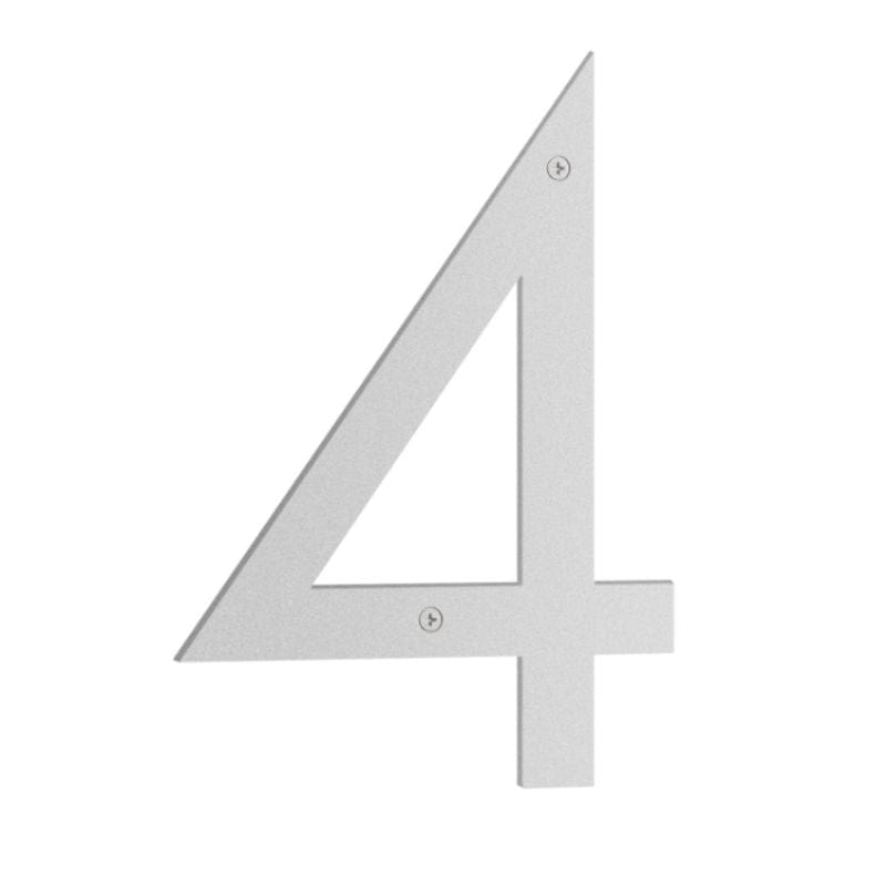 Beslagsboden Nordic Husnummer H23cm Grå / 4 Beslagsboden Husnummer SM-BG784