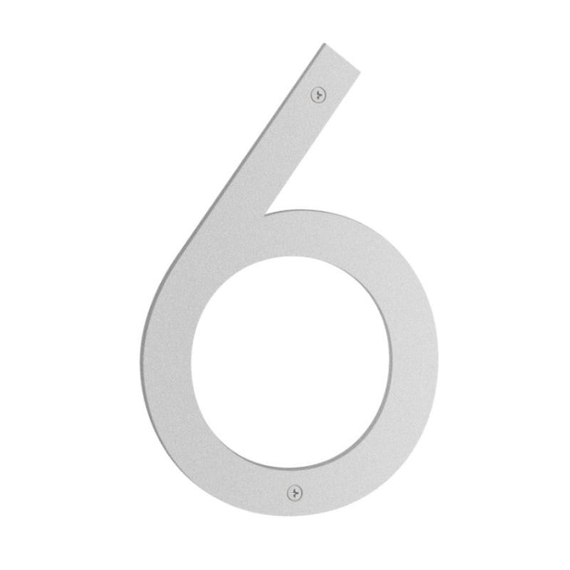 Beslagsboden Nordic Husnummer H23cm Grå / 6 Beslagsboden Husnummer SM-BG786