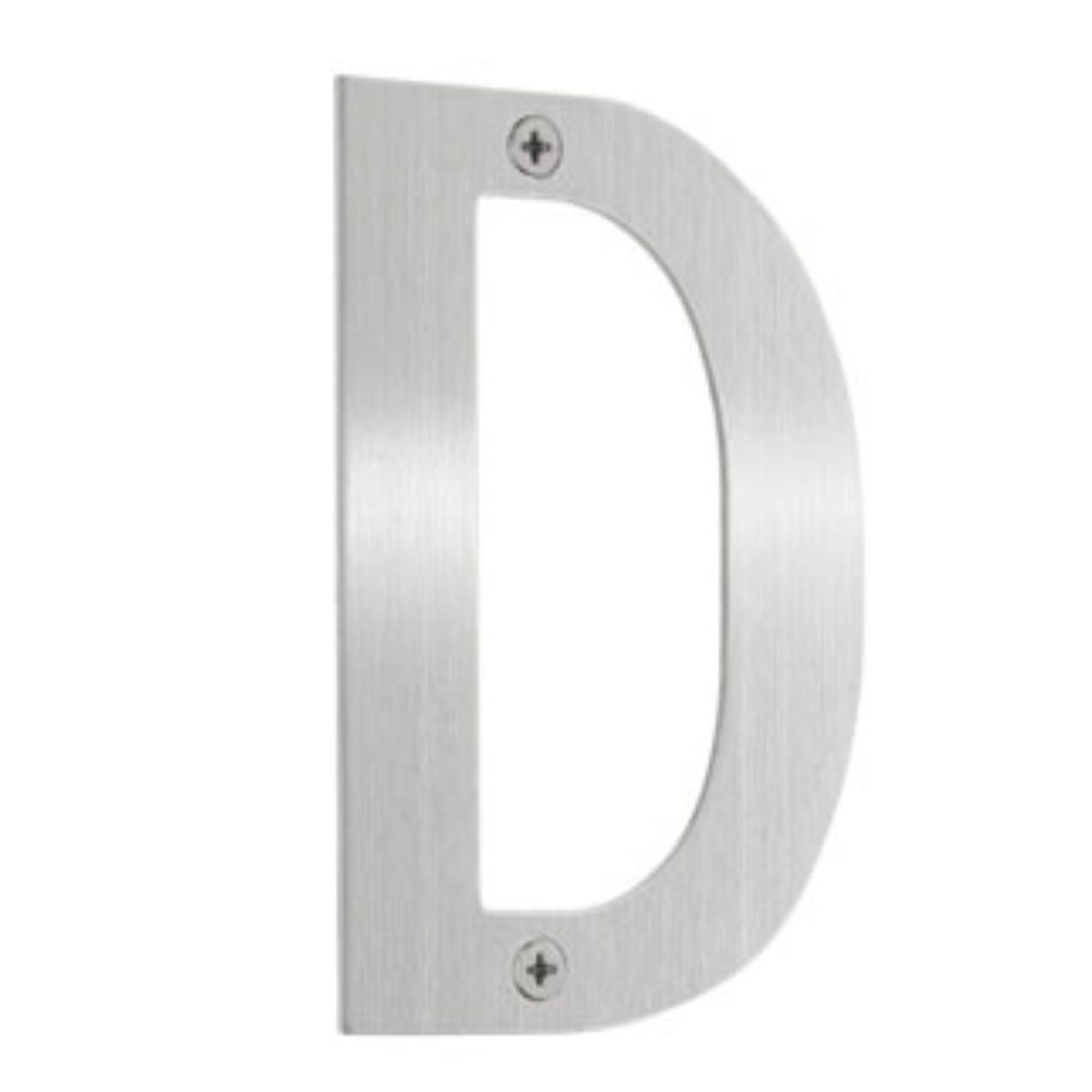 Beslagsboden Rustfri Husbokstav H12cm Børstet stål / D Beslagsboden Husnummer SM-B953