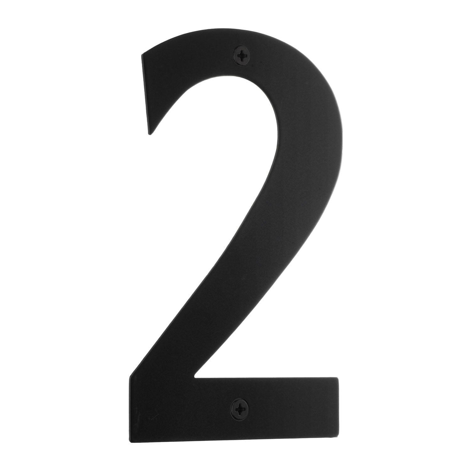 Beslagsboden Rustfri Husnummer H15cm Svart / 2 Beslagsboden Husnummer SM-BB942